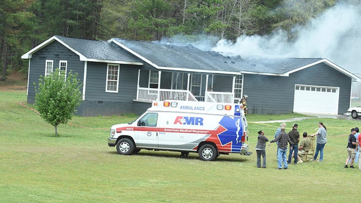 Fire causes "extensive damage" to home