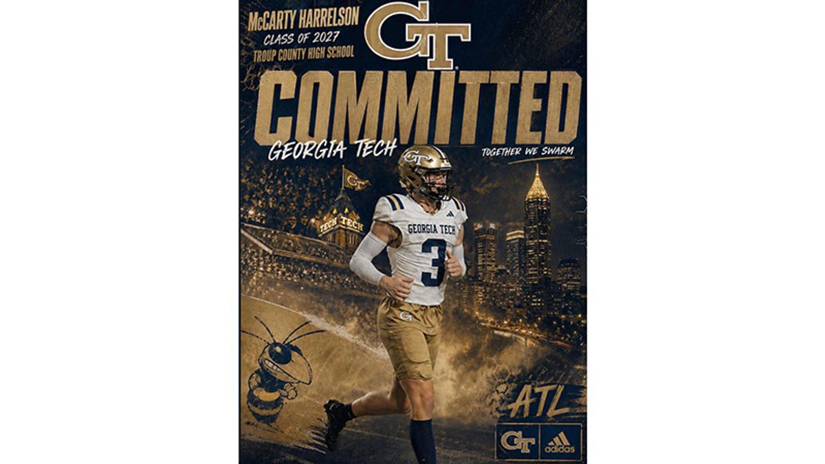 McCarty Harrelson commits to play football at Georgia Tech