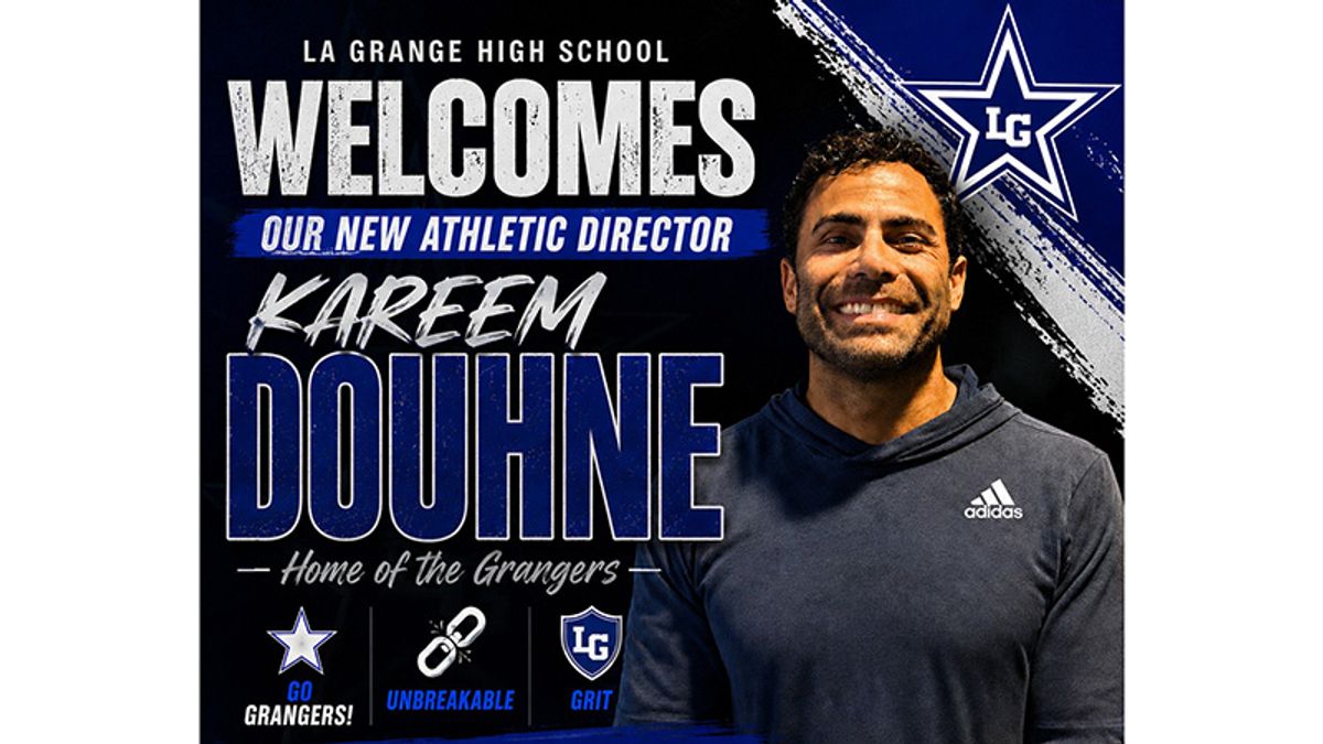 Douhne talks taking over as LaGrange High's new athletic dir...
