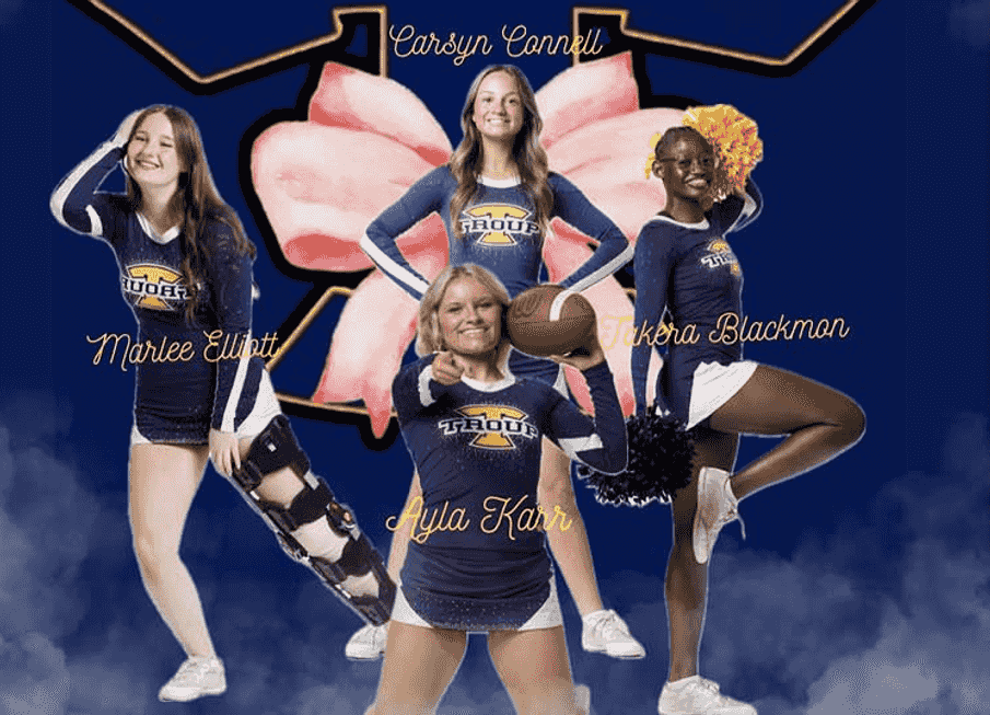 Troup cheerleading has four named to All-Region team