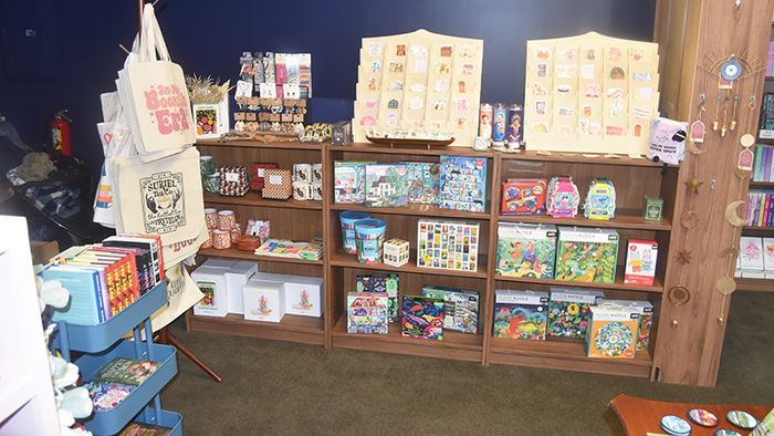 Spellbound Bookshop opens with ribbon-cutting on square
