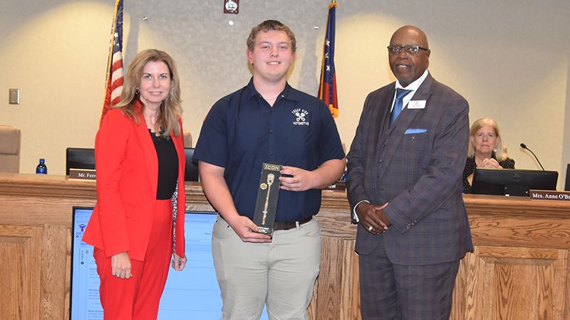 THS student recognized for achieving ASE certification