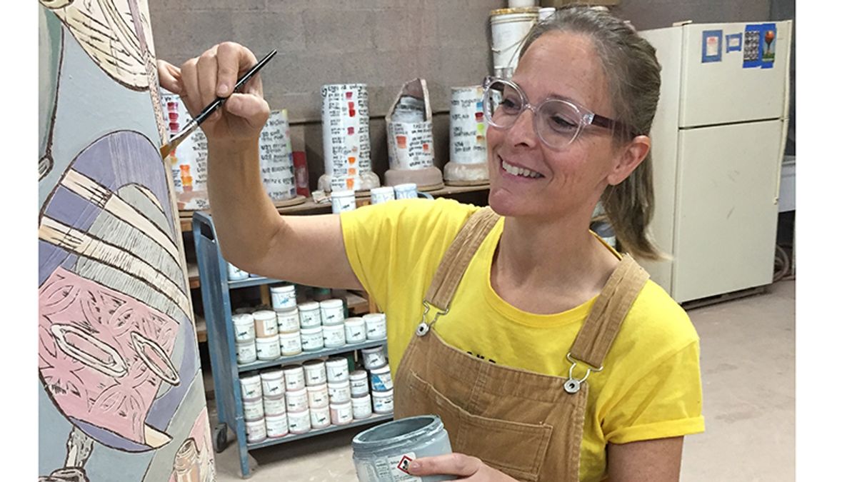 LaGrange College art professor showcases natural beauty of France