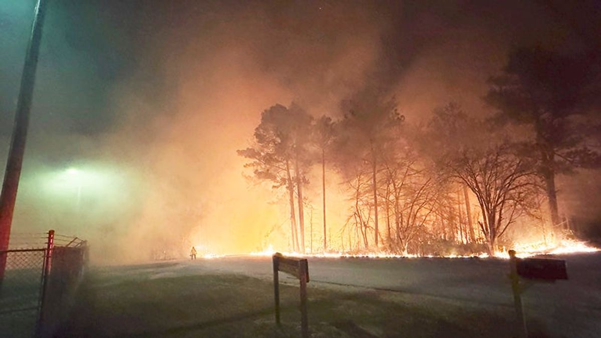 Troup responds to 11 brushfires during red flag warning