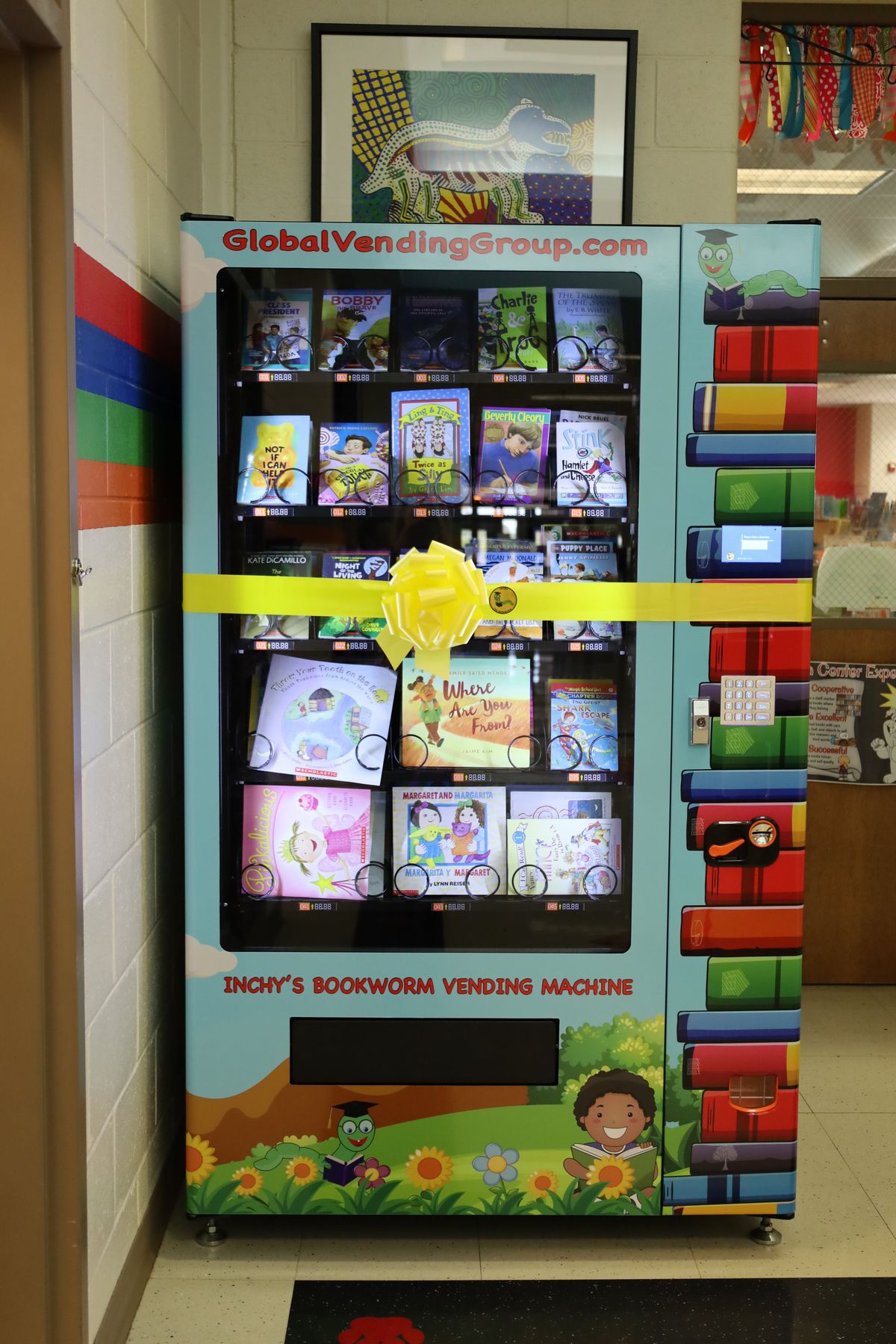 TCSS approves the purchase of 7 new book vending machines