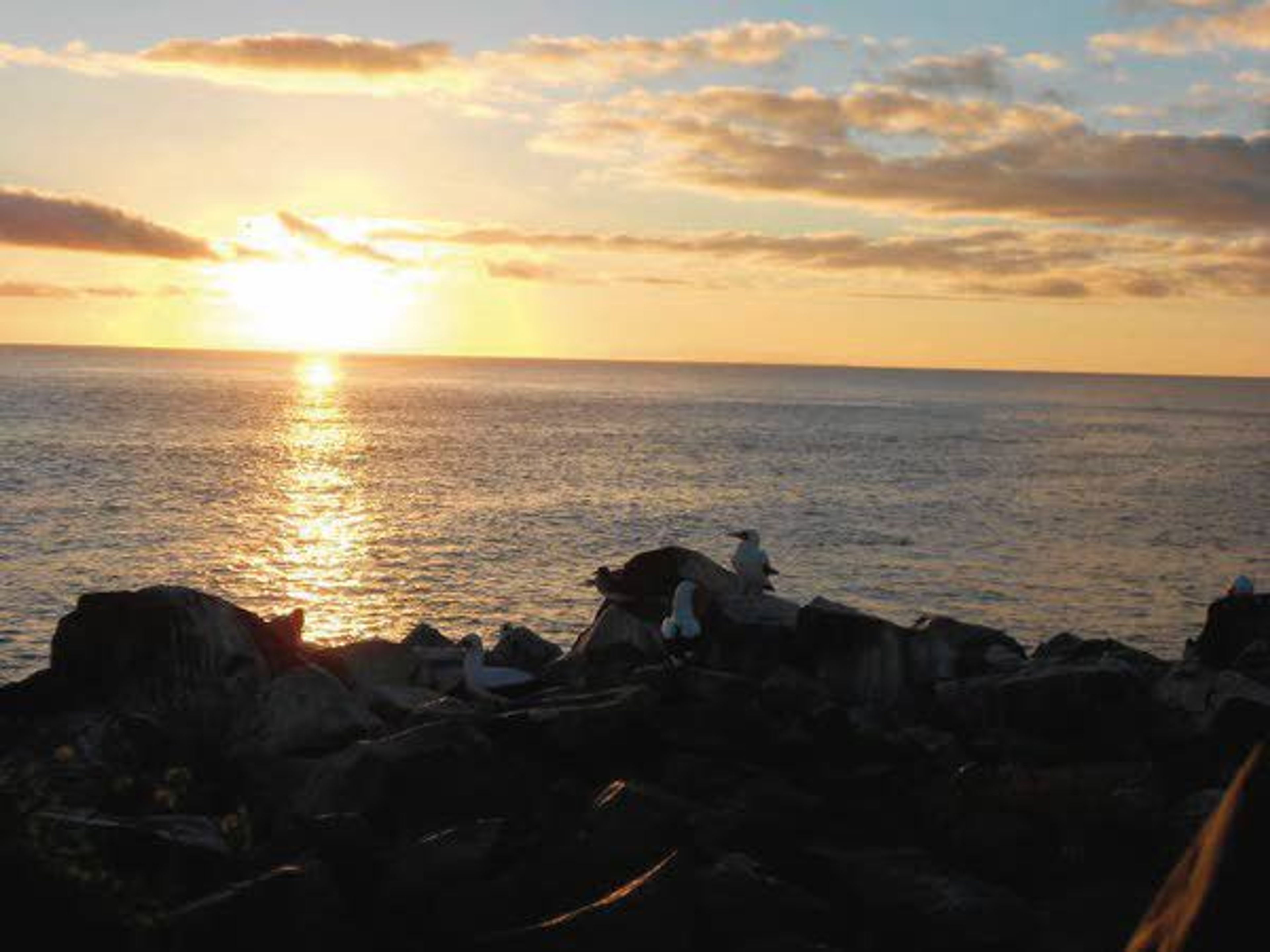 Sunset on Galapagos