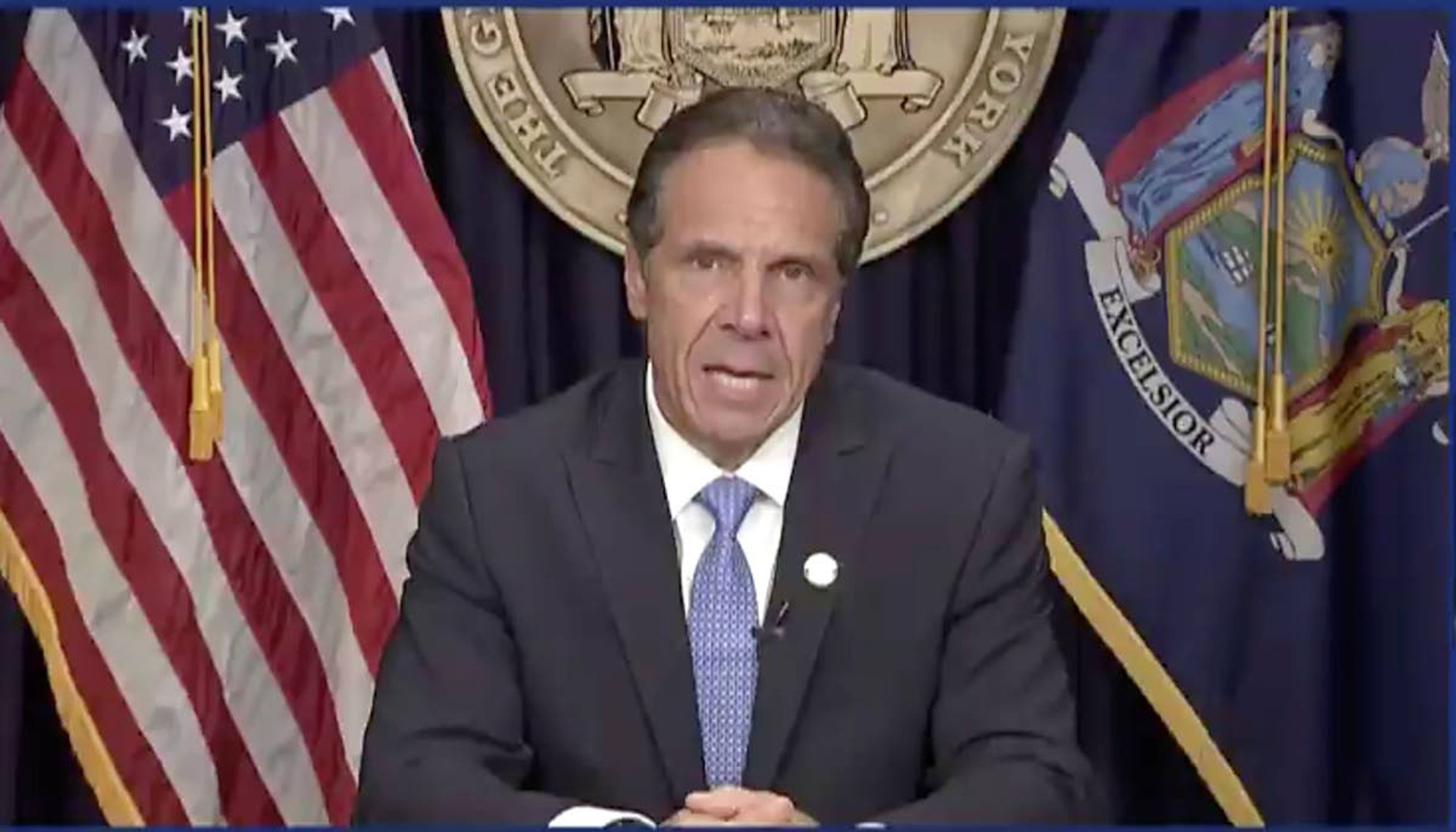 CORRECTS CITY TO NEW YORK - In this still image from video, Gov. Andrew Cuomo speaks during a news conference in New York on Tuesday, Aug. 10, 2021. Cuomo has resigned over a barrage of sexual harassment allegations in a fall from grace a year after he was widely hailed nationally for his detailed daily briefings and leadership during the darkest days of COVID-19. (Office of the Governor of New York via AP)