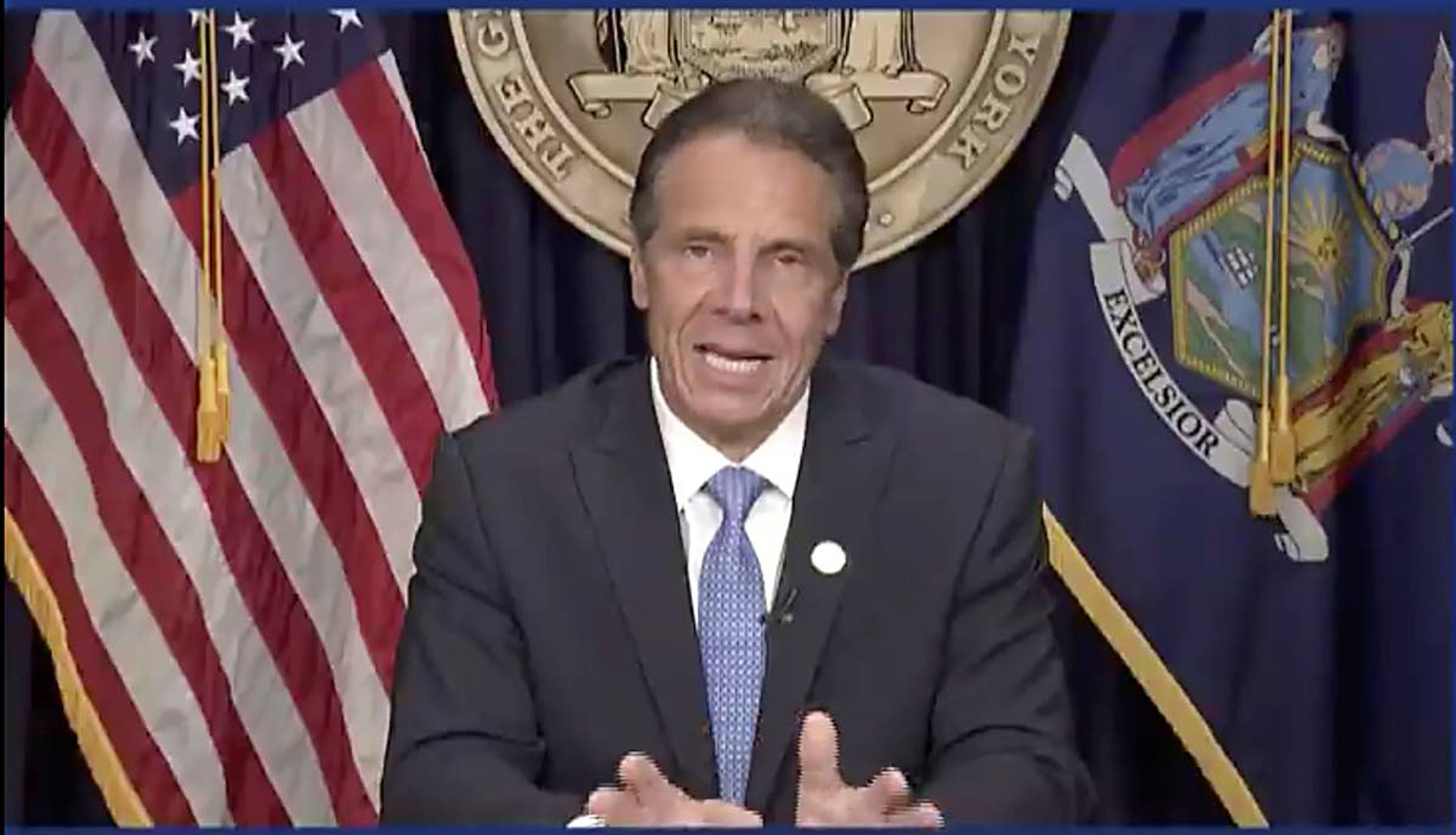 CORRECTS CITY TO NEW YORK - In this still image from video, Gov. Andrew Cuomo speaks during a news conference in New York on Tuesday, Aug. 10, 2021. Cuomo has resigned over a barrage of sexual harassment allegations in a fall from grace a year after he was widely hailed nationally for his detailed daily briefings and leadership during the darkest days of COVID-19. (Office of the Governor of New York via AP)