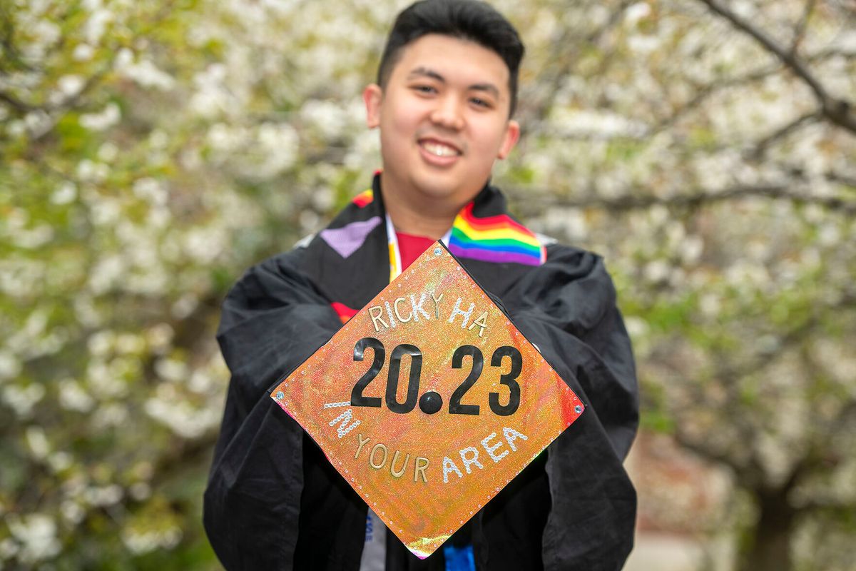 Youngest son, first-generation grad