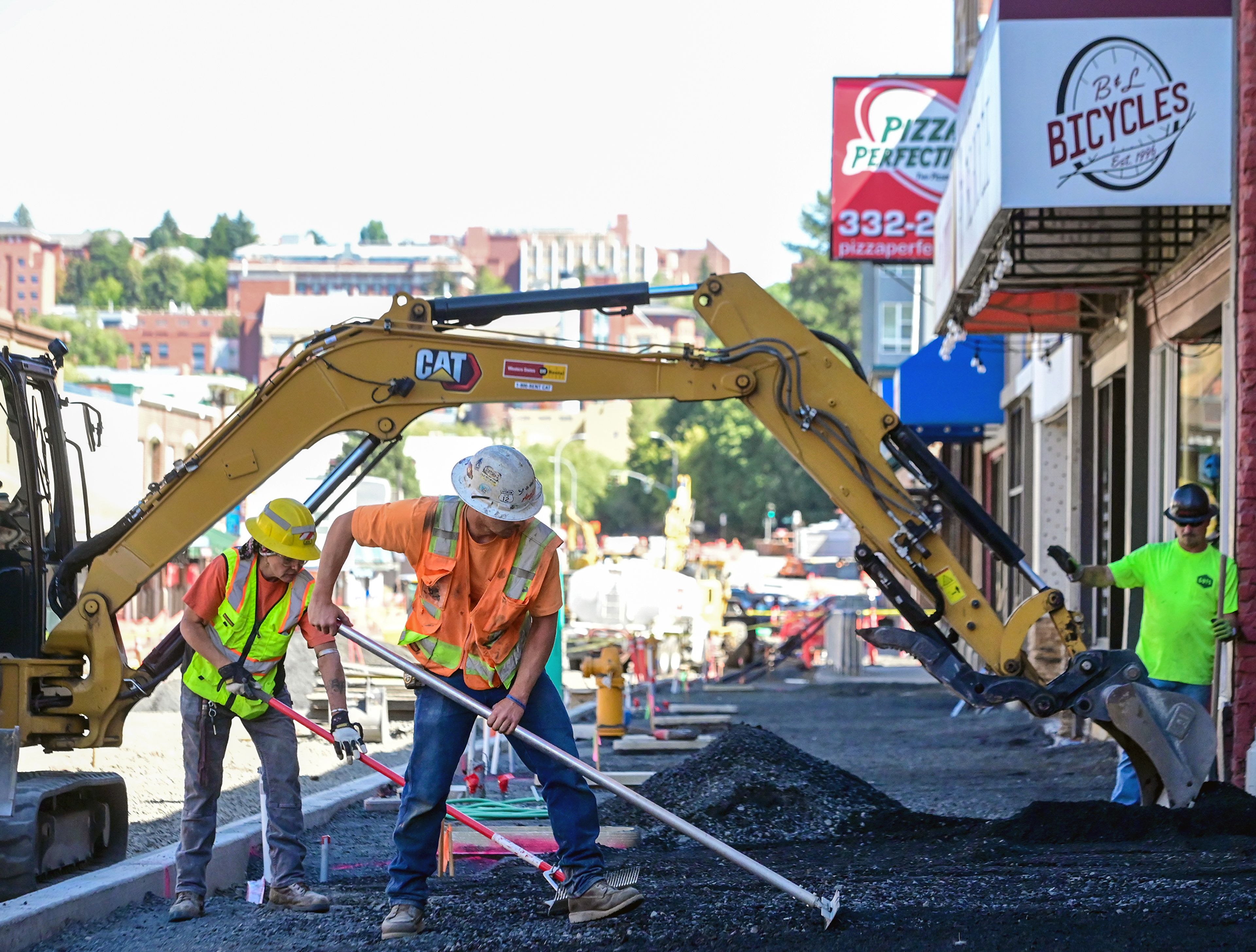 Project Downtown is behind schedule 