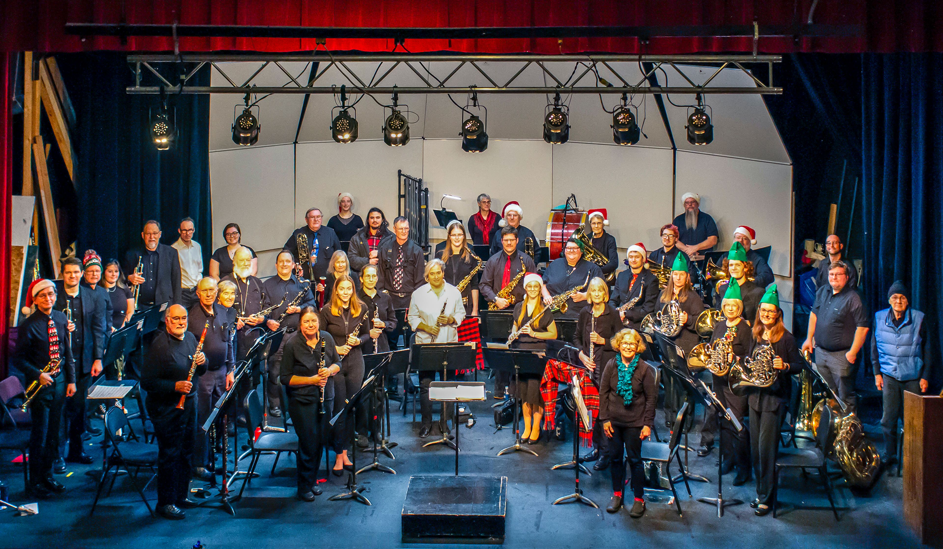 The Community Band of the Palouse is pictured.