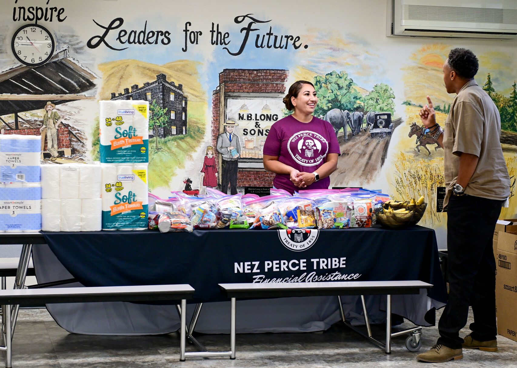 Coming together for the community Agencies gather in Juliaetta to hel...