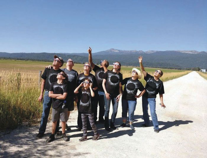 Eclipse viewing in Cascade