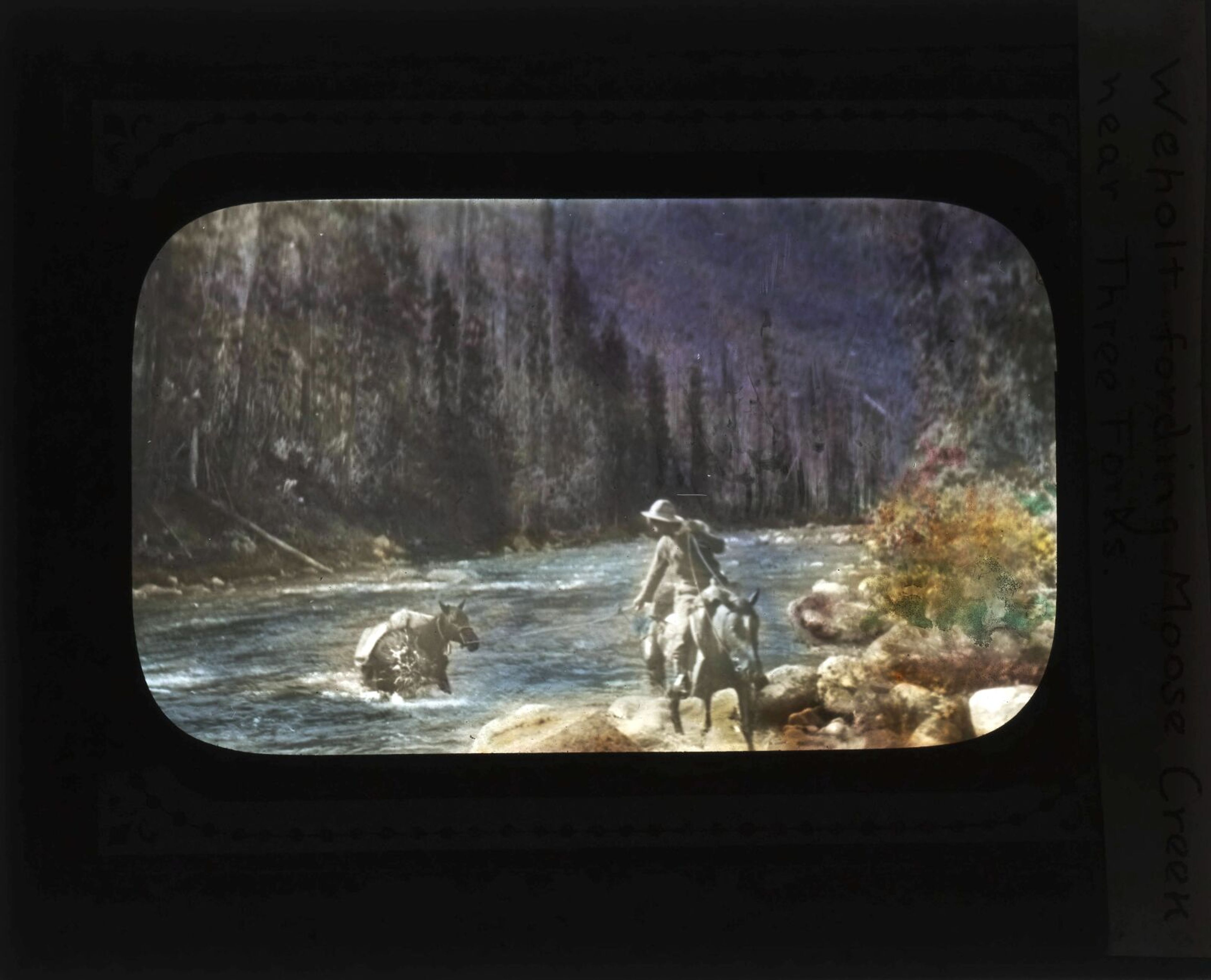 A century ago, lantern slides gave students a window to the world