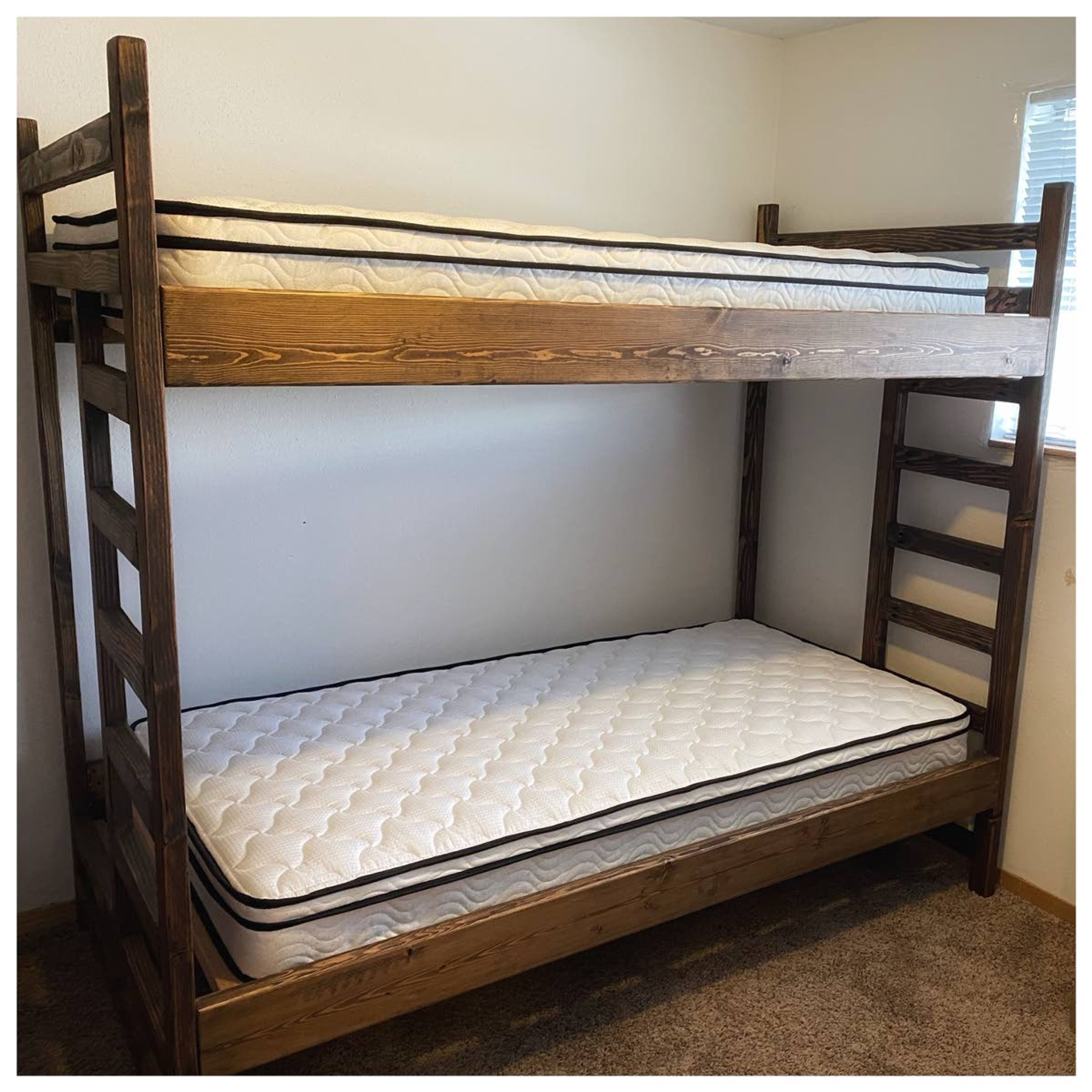 This bed is one of the first completed by Thad DeBuhr and other volunteers at Blessing Beds in Pullman.