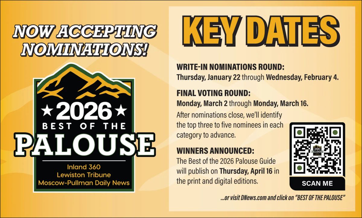 Best of the Palouse starts now