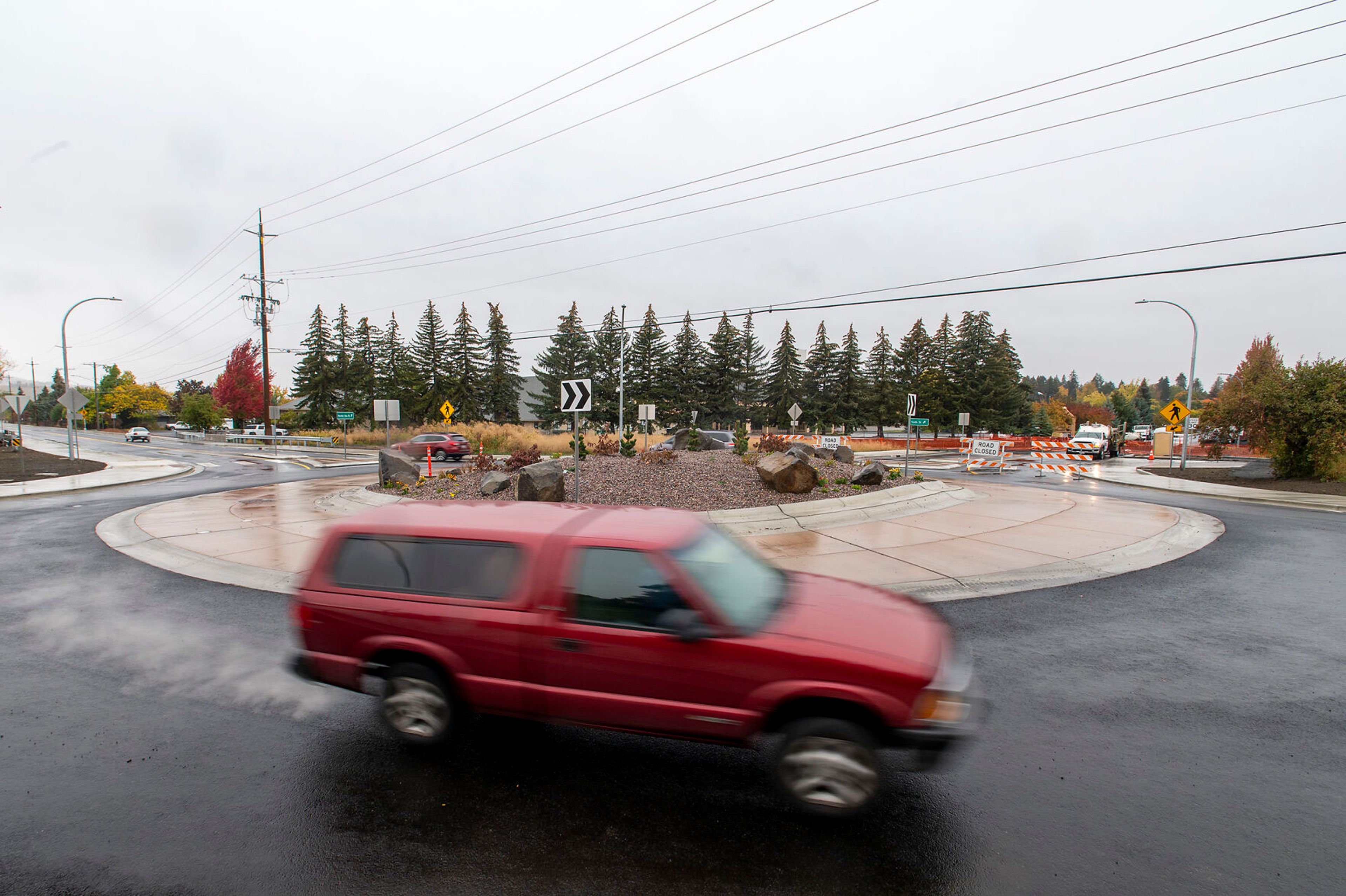 Moscow roundabout, other upgrades complete