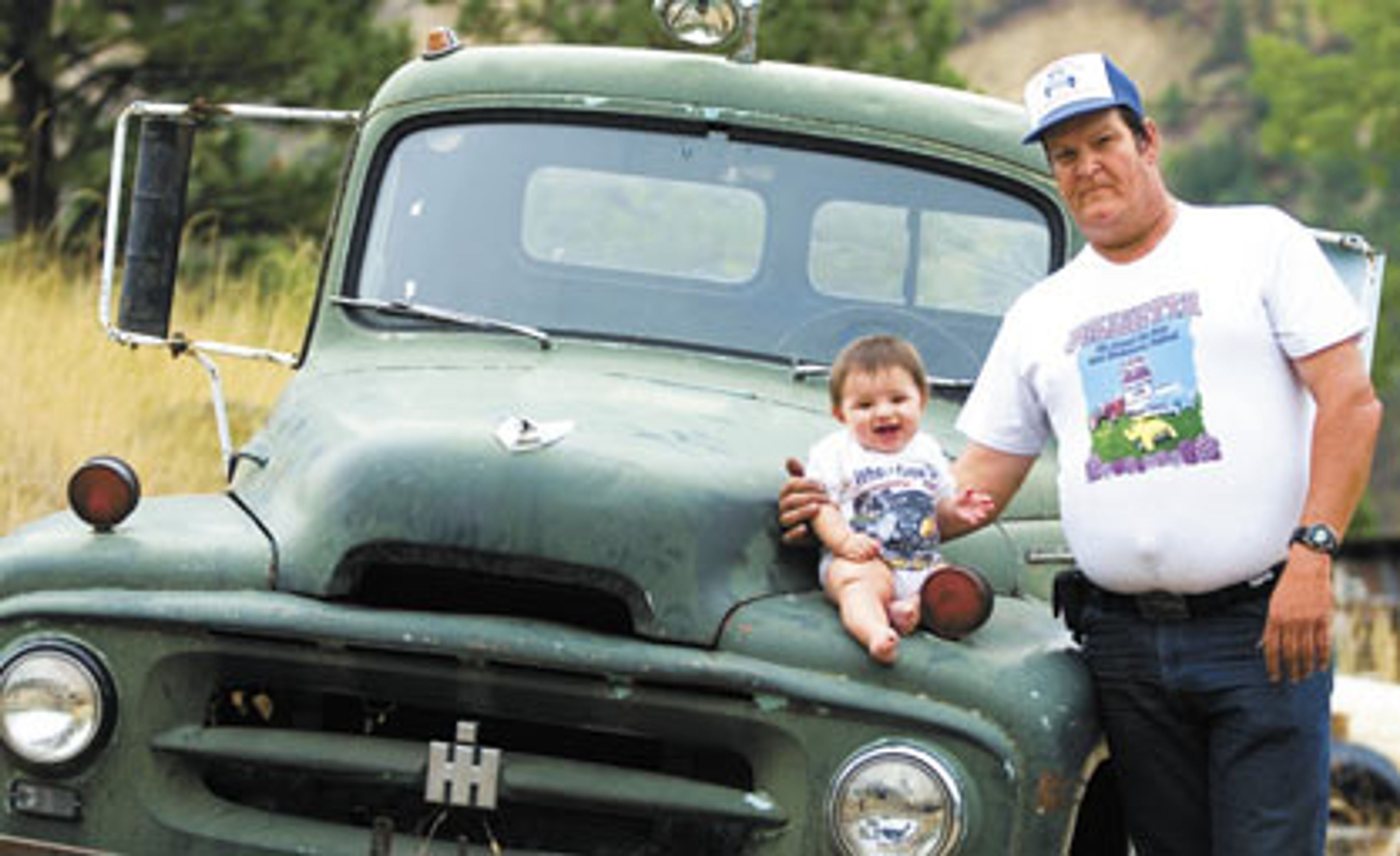 Juliaetta gets revved up Ed Groseclose one of the creators of annual