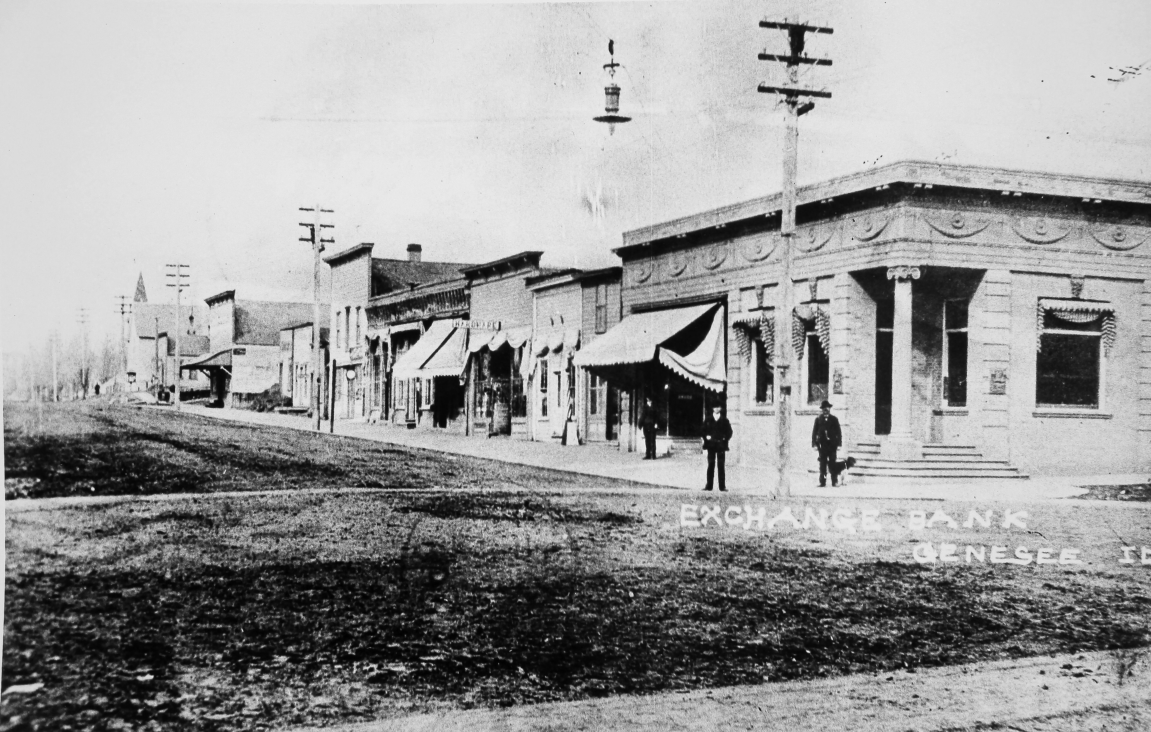 Genesee Exchange Bank, circa 1910.