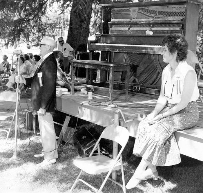 Picture of the Past First Ice Cream Social