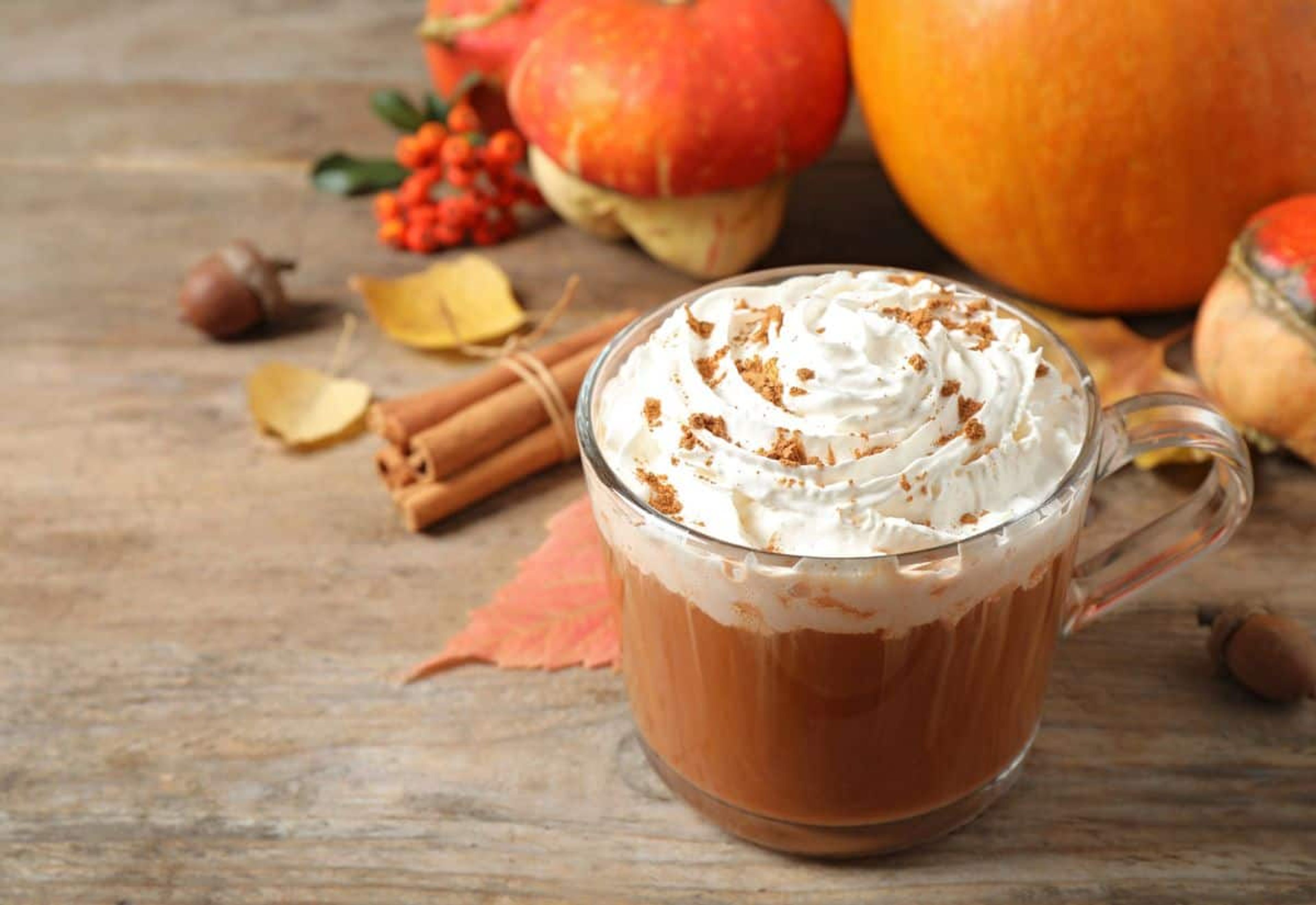 From lattes to lip balm, discover why pumpkin spice popularity continues to soar. Photo credit: Depositphotos.