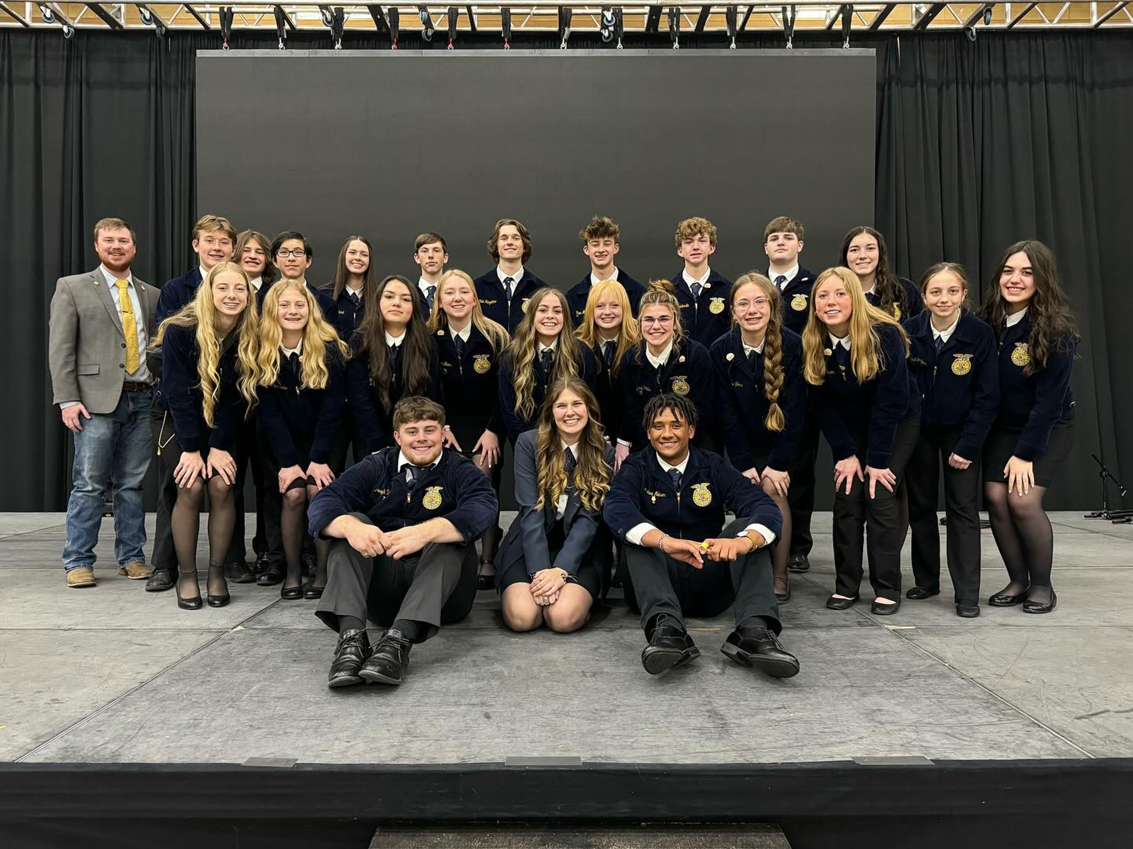 The Troy FFA returned from last month's 93rd Idaho FFA State Convention as champions in the Agricultural Sales, Horse Evaluation, and Extemporaneous Speaking competitions. The team also had two individuals selected to serve on the 2024-2025 Idaho FFA State Officer Team, according to advisor Sam Hoffman. "Countless awards and recognitions were received," he wrote. "It was the most successful state convention in Troy history since 1938."