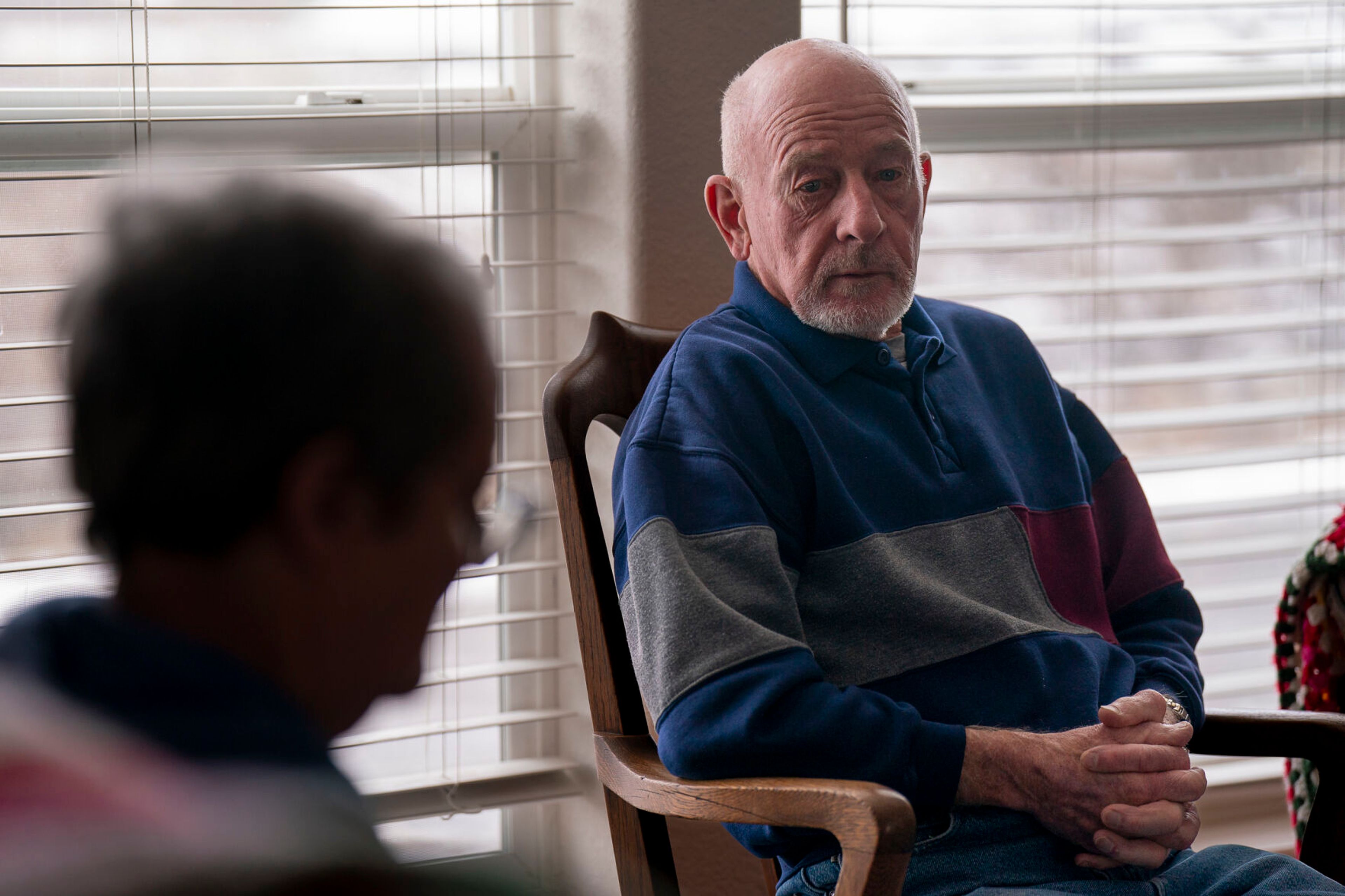 Mike Warnock talks about his son, Milo Warnock, on Jan. 23 inside his home in Clarkston. Milo Warnock was killed in prison after being sentenced to two years for a DUI.