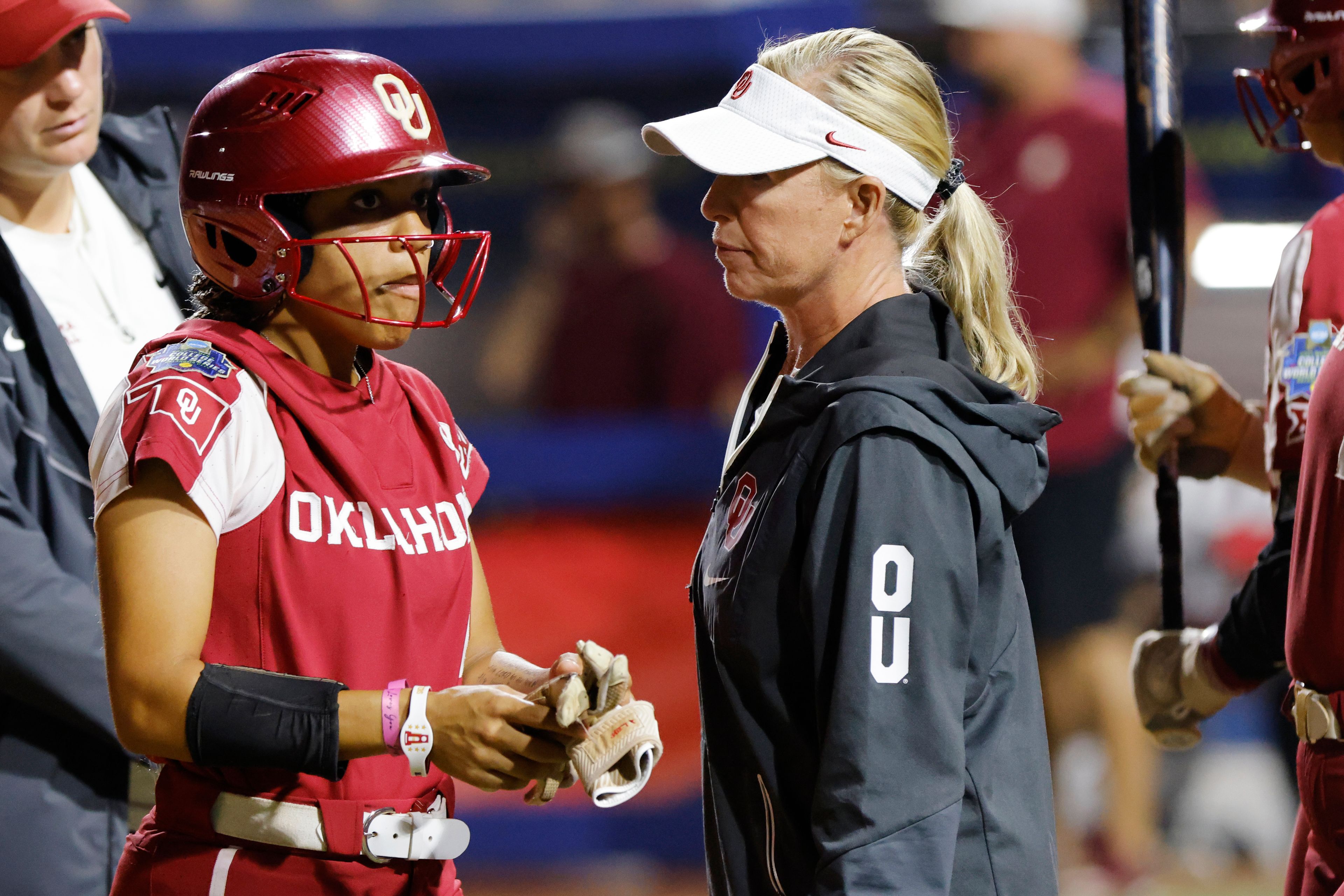 Oklahoma wins third straight Women’s College World Series title
