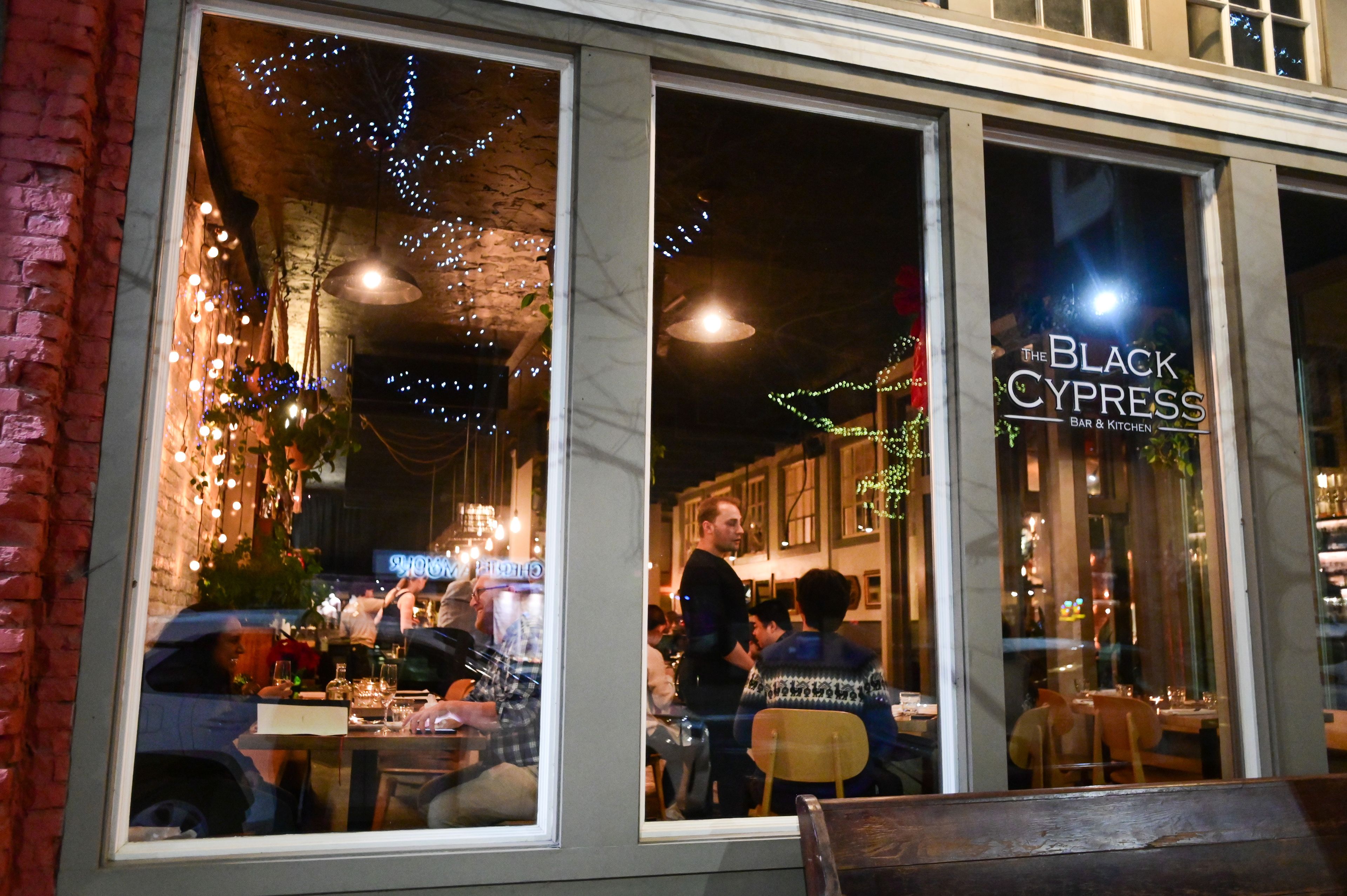 Guests dine at The Black Cypress in downtown Pullman on Tuesday, Nov. 14.