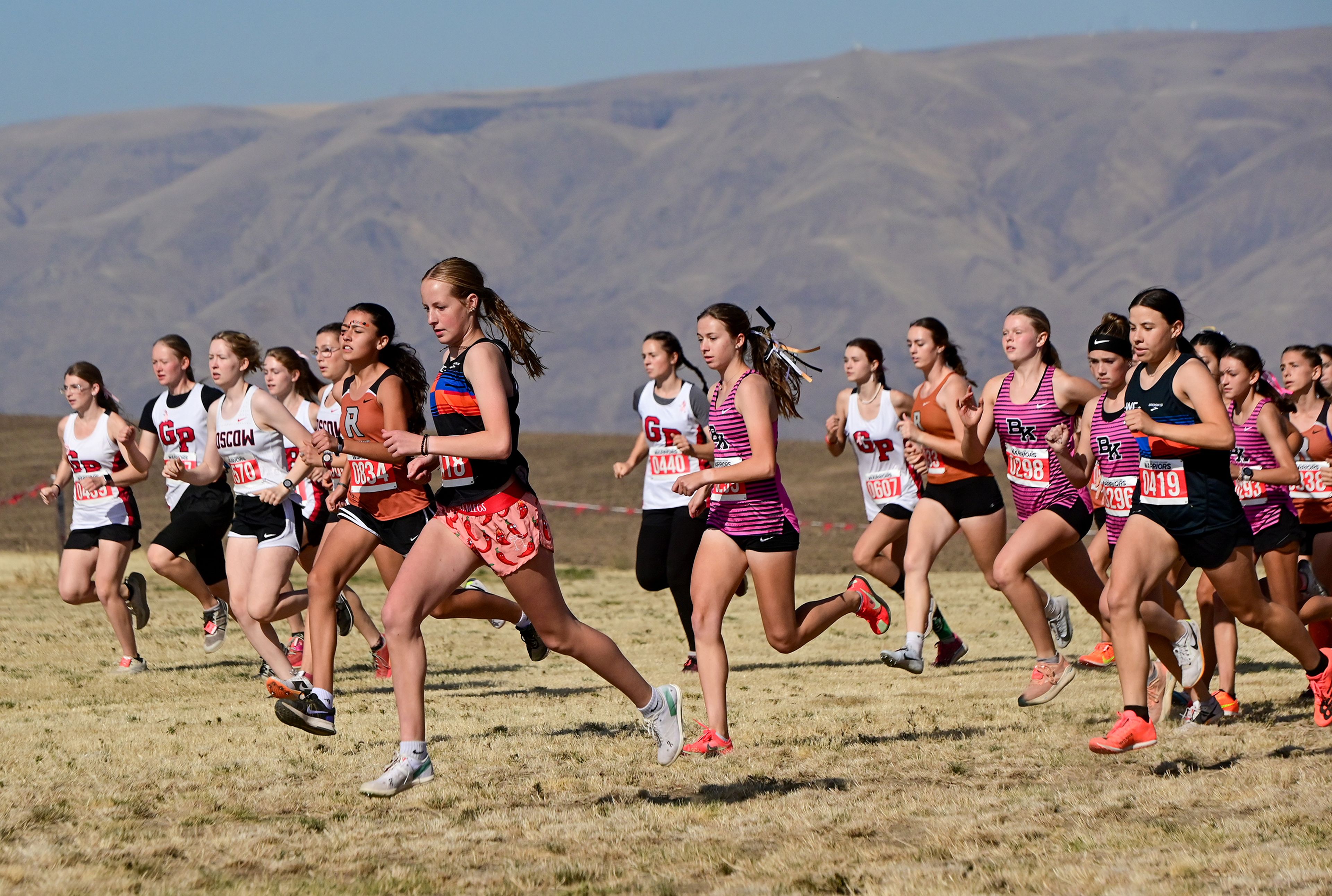 The Inland Empire Championships varsity girls 5K begins Saturday at the LCSC XC Course in Lewiston.,