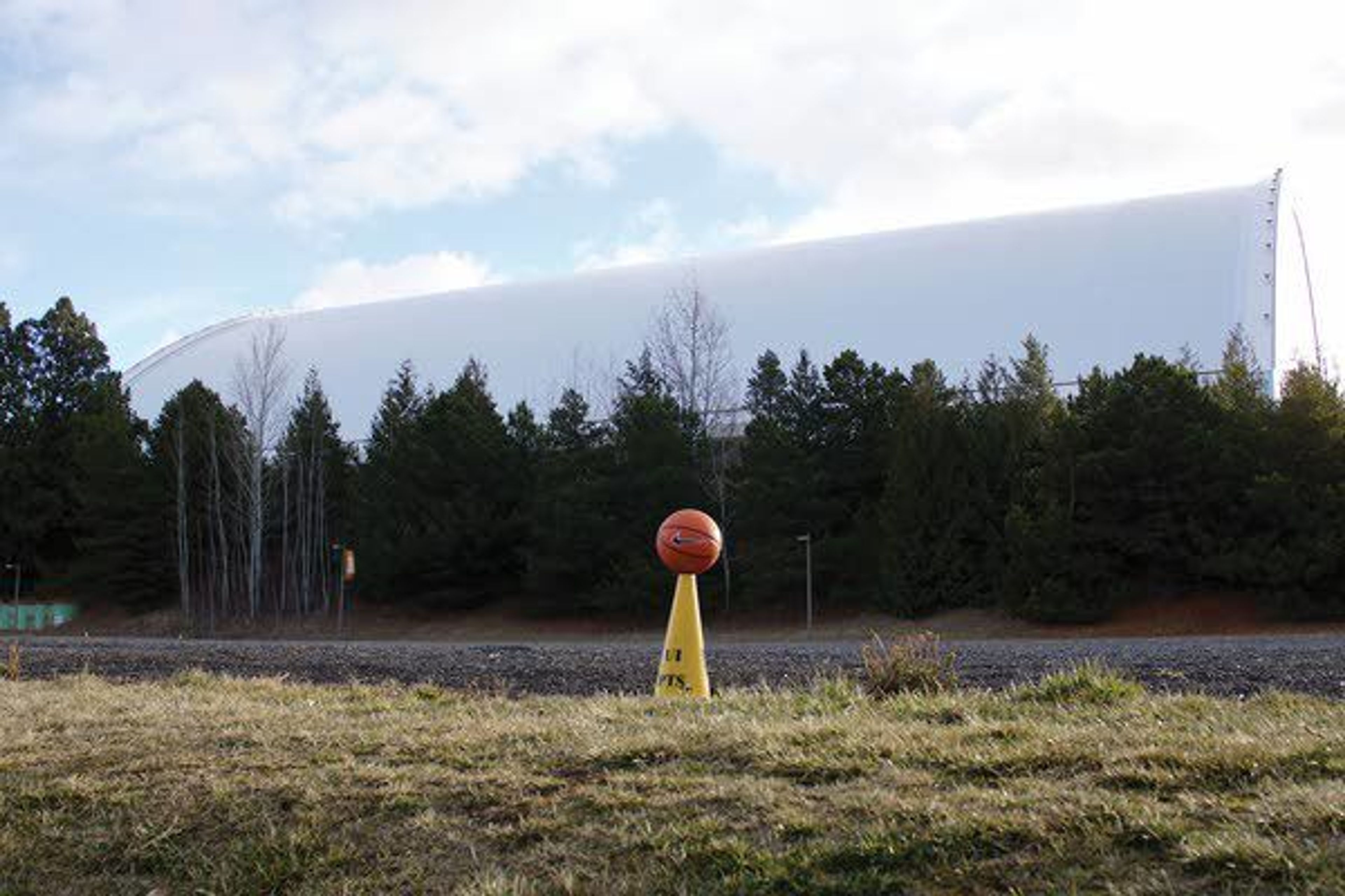 This empty field, north of the UI Kibbie Dome will be the site of the school’s new basketball complex, the Idaho Central Credit Union (ICCU) Arena.