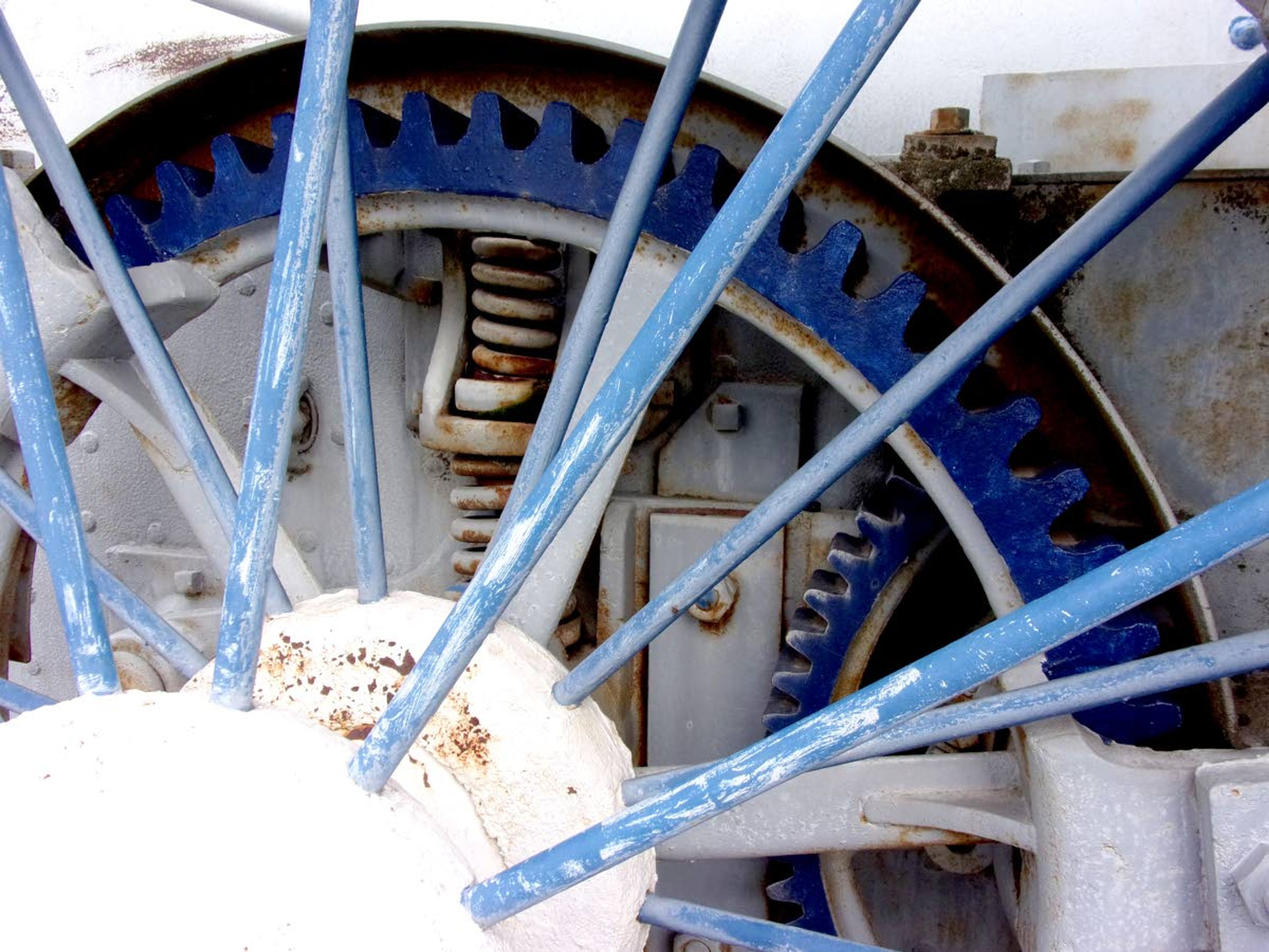 A section of the tractor behind Pullman High School was photographed in December by Chris Dopke, of Moscow.