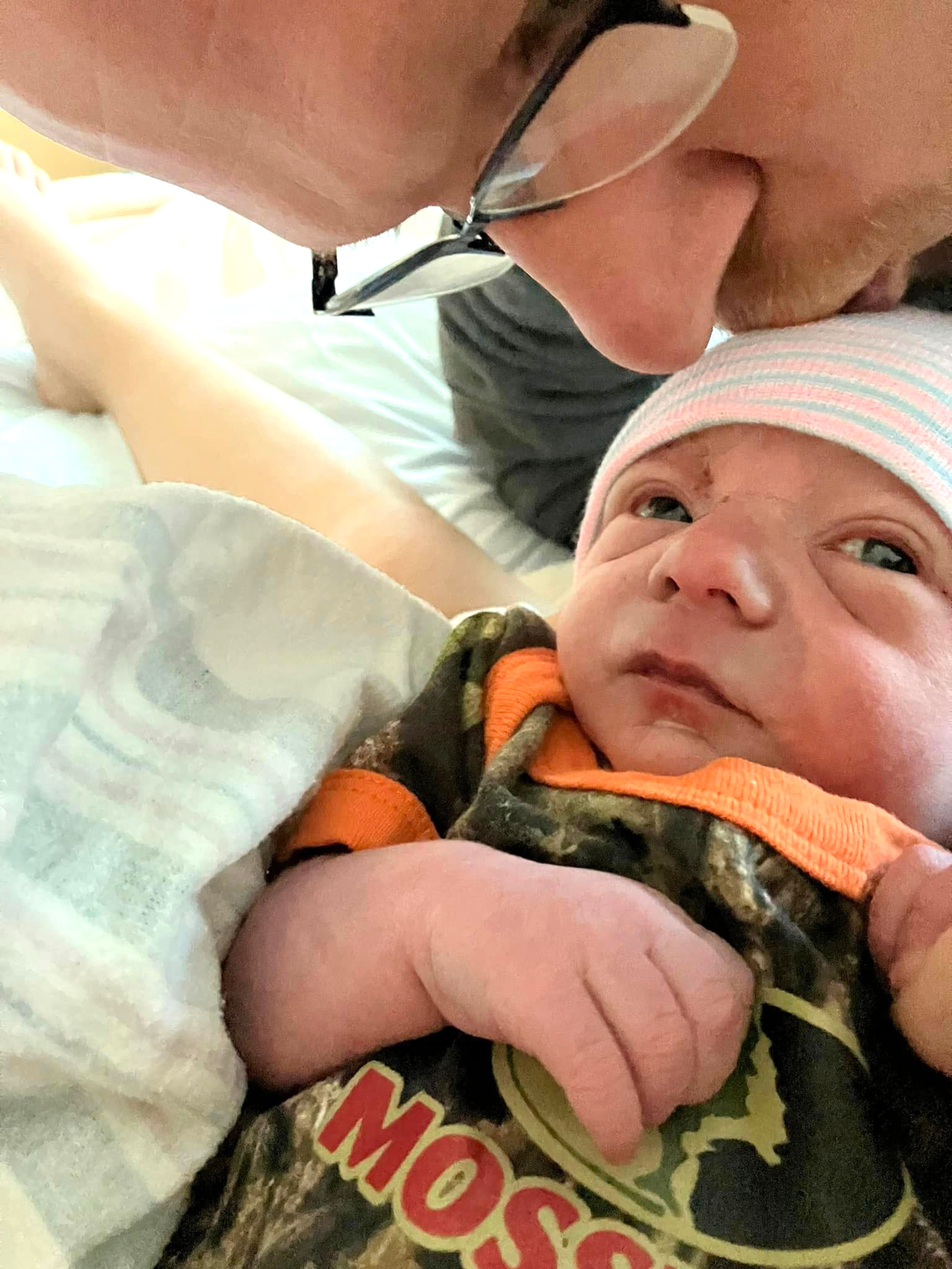 Christopher James Elliott was the first baby born on the Palouse in 2023, arriving just after midnight Monday at Pullman Regional Hospital.