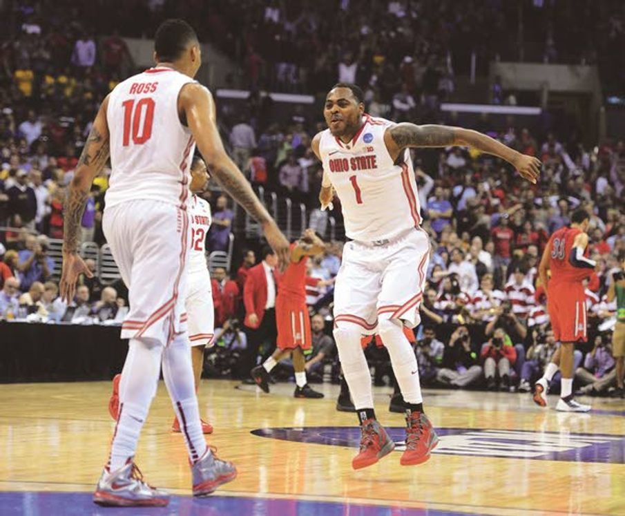 LaQuinton Ross' late 3 sends Ohio State past Arizona