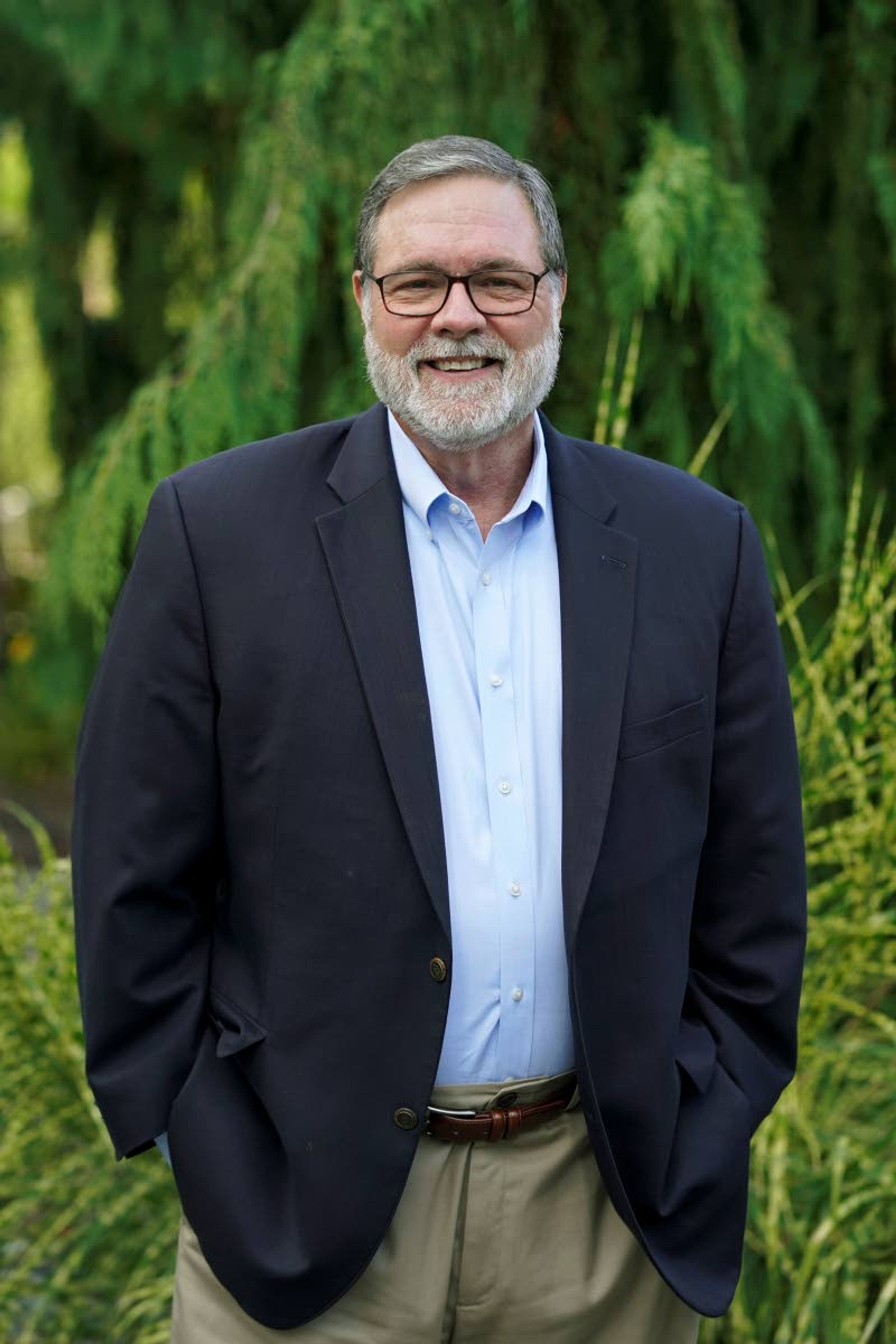 U.S. Rep. Denny Heck, D-Wash., poses for a photo, Wednesday, Oct. 7, 2020, in Olympia, Wash. Heck is running against Washington Sen. Marko Liias, D-Lynnwood, for Washington state Lt. Governor in the upcoming election.