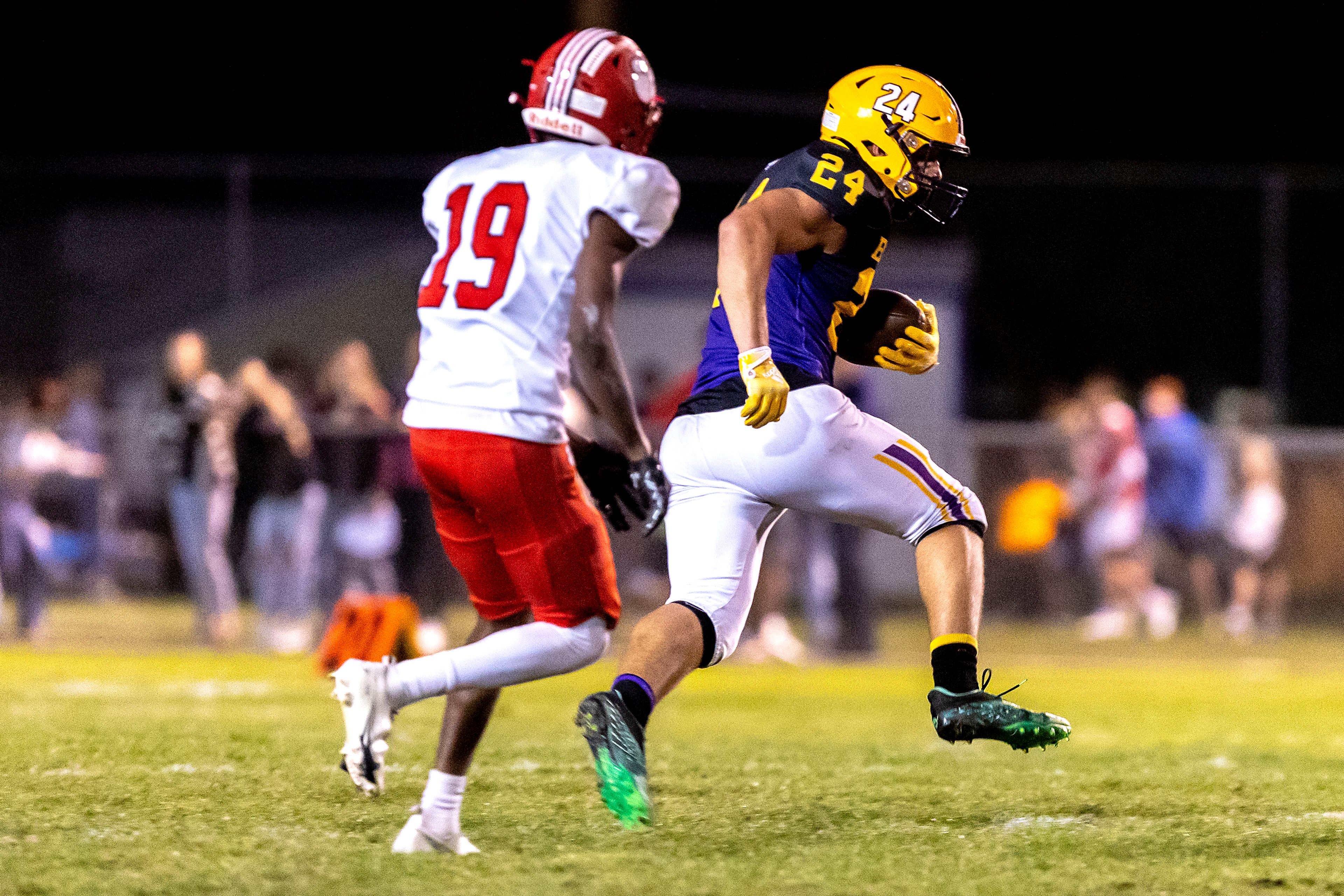 James White runs the ball against Sandpoint on Sept. 23.