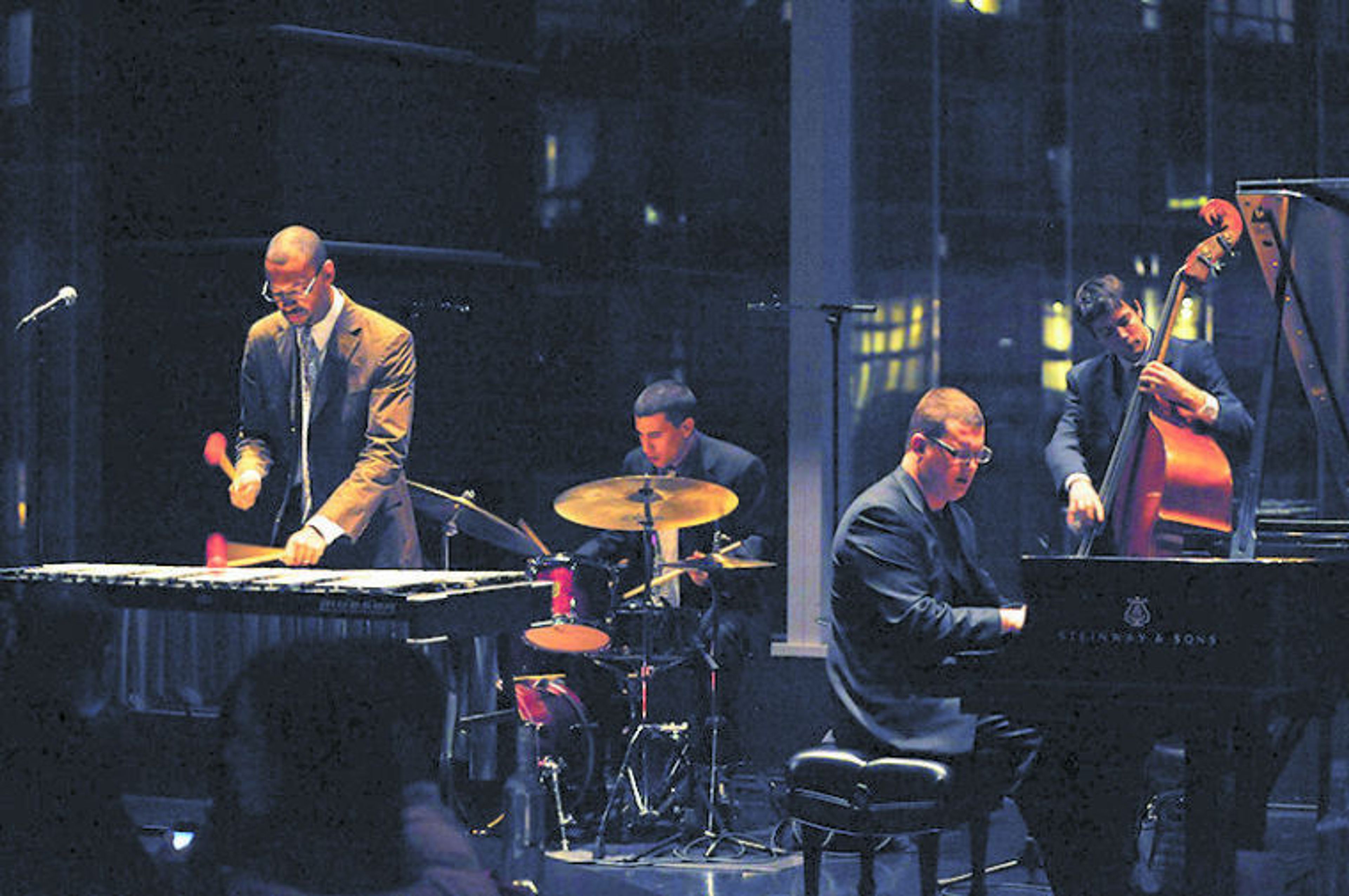 Jason Marsalis, left, will join a long line of talented jazz musicians at this year's Lionel Hampton Jazz Festival.