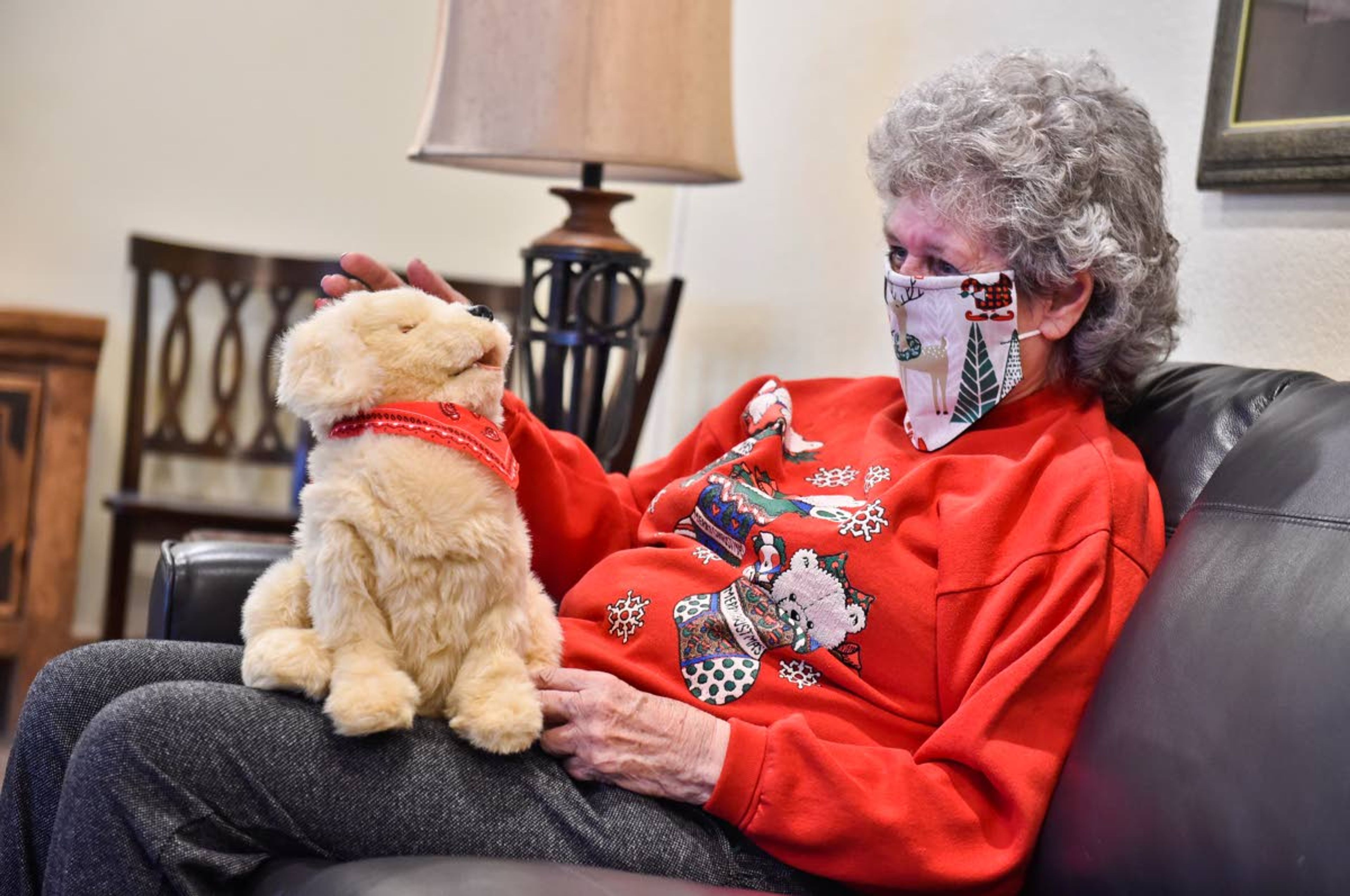 Robotic dogs and cats help seniors combat loneliness