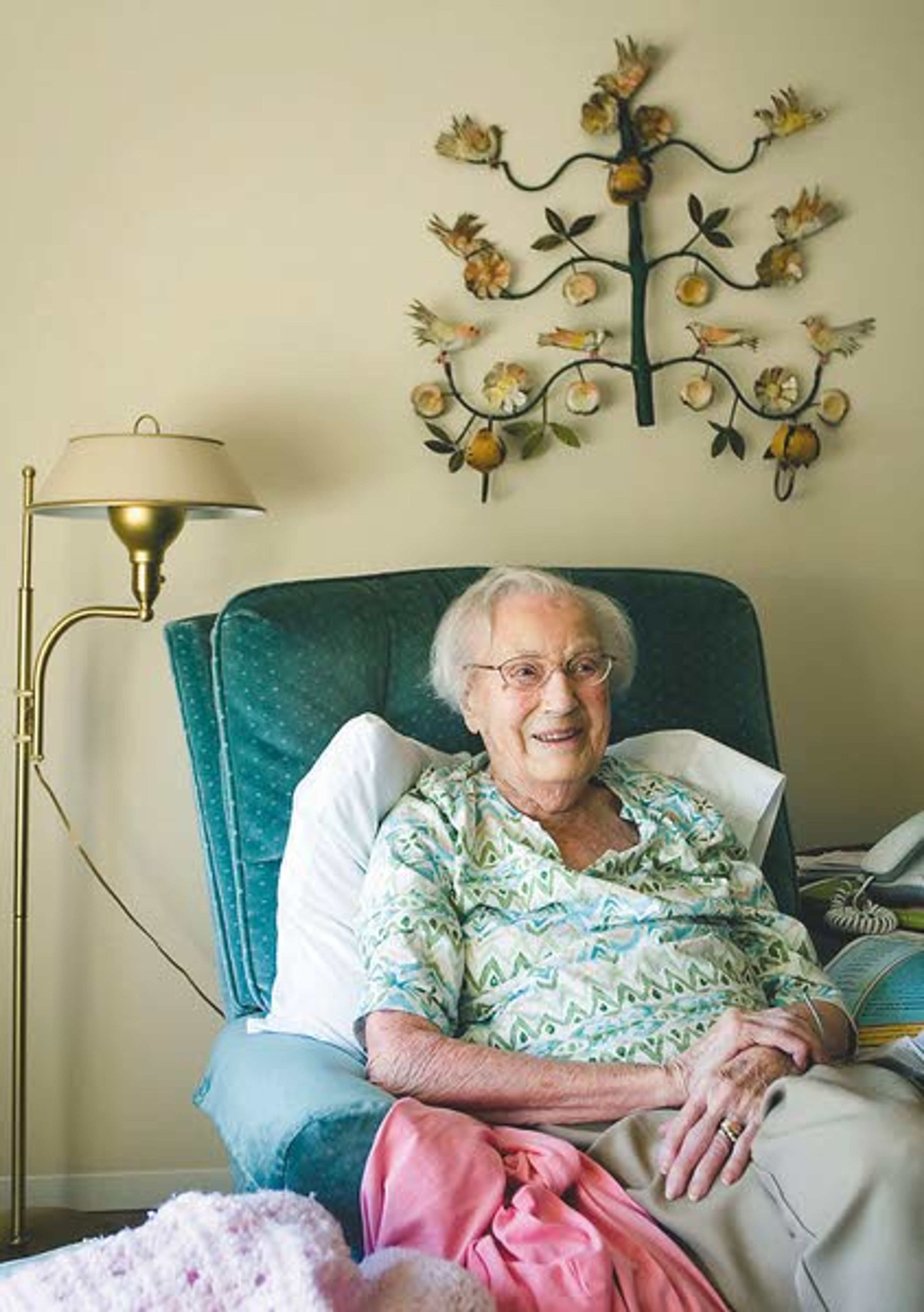 Harriett Beckett will be celebrating her 100th birthday Monday at Bishop Place in Pullman.