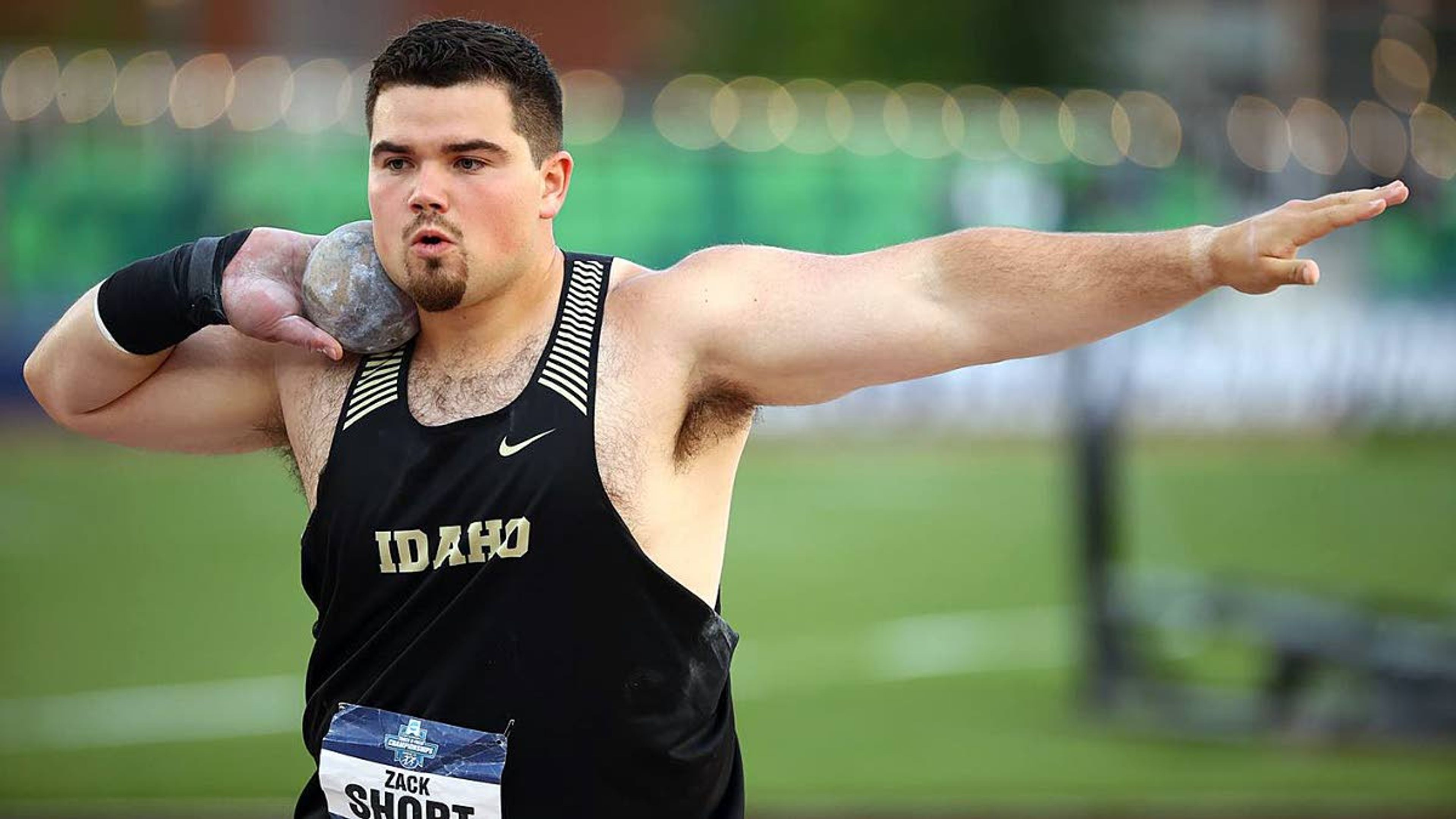 University of Idaho AthleticsUniversity of Idaho shot-putter Zack Short placed sixth Wednesday at the NCAA outdoor track and field championships at Hayward Field in Eugene, Ore.