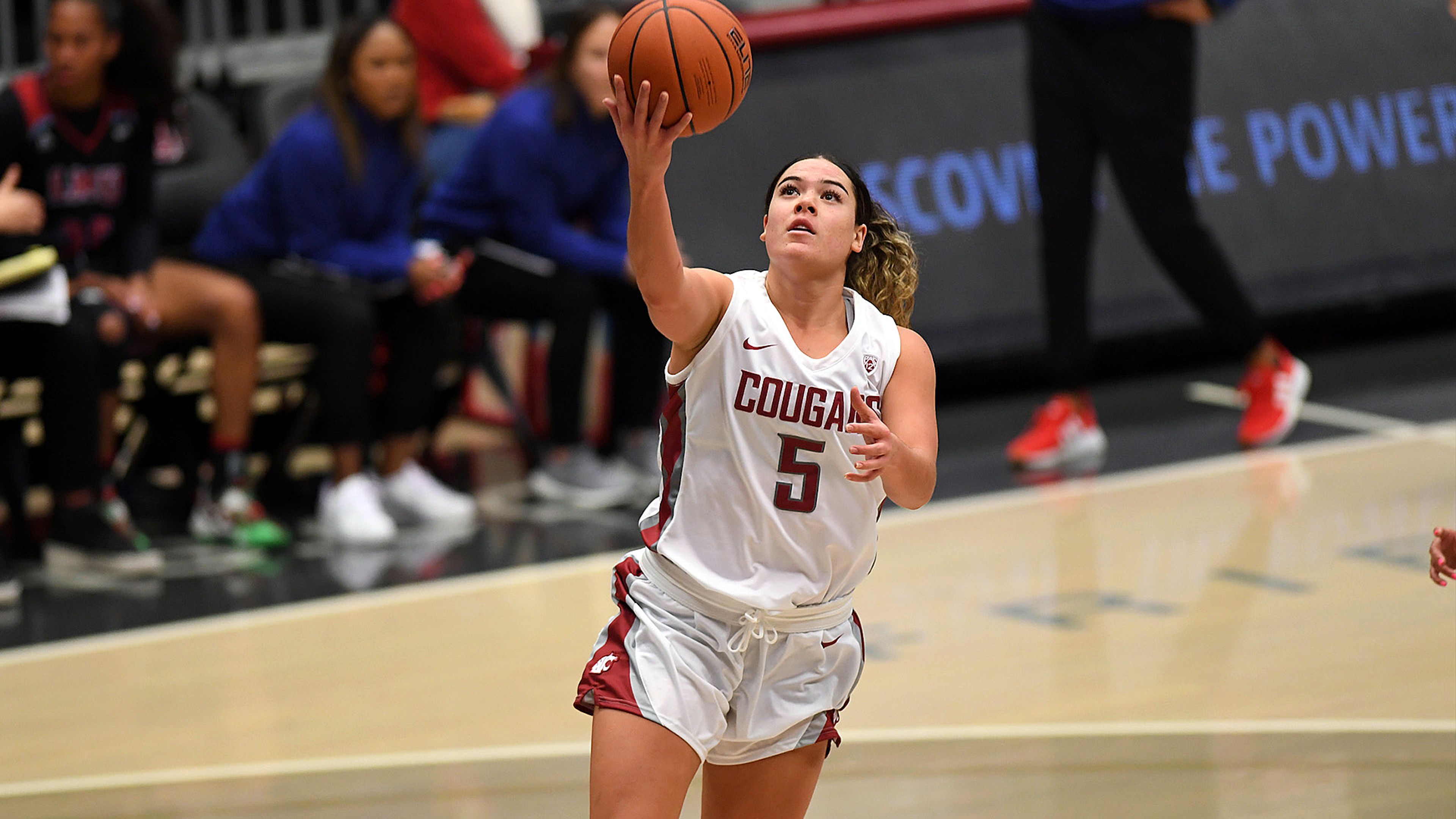 Charlisse Leger-Walker scored a career-high 35 points Friday in the Cougars’ come-from-behind win over USF.