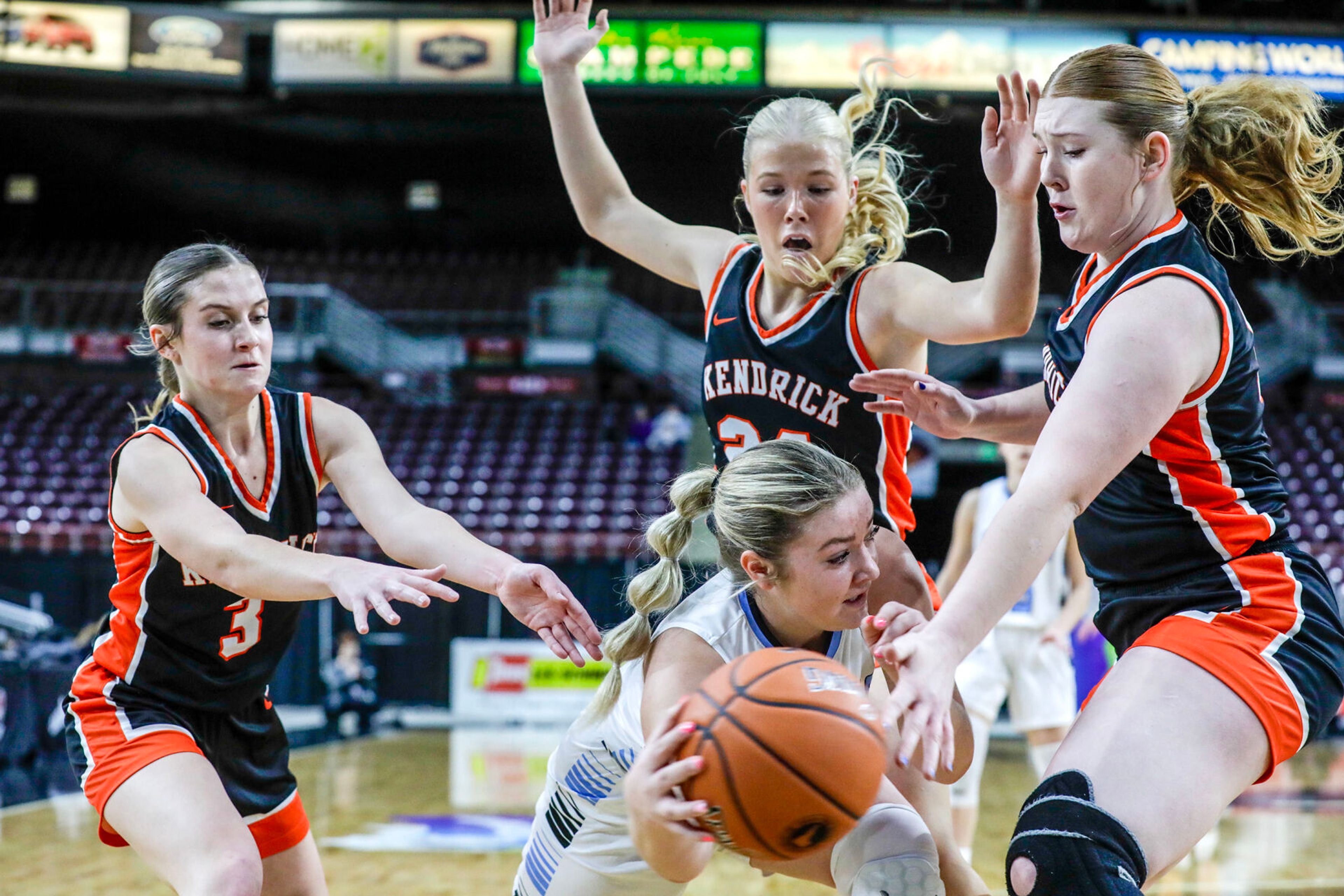 Kendrick Tigers are Idaho 1A DII girls state champions