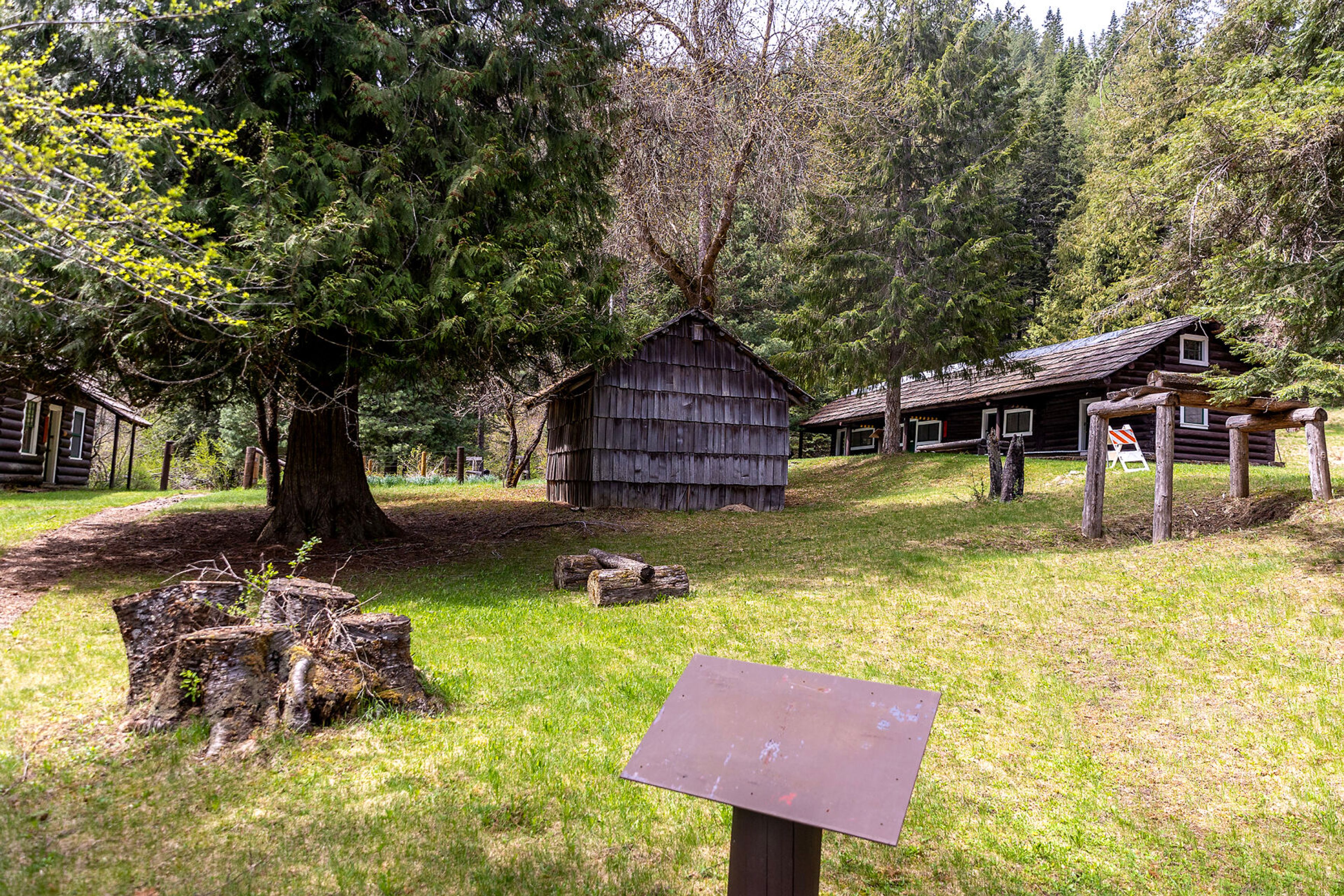 The Lochsa Historic Ranger Station is pictured Thursday, May 4, along the Lochsa River.