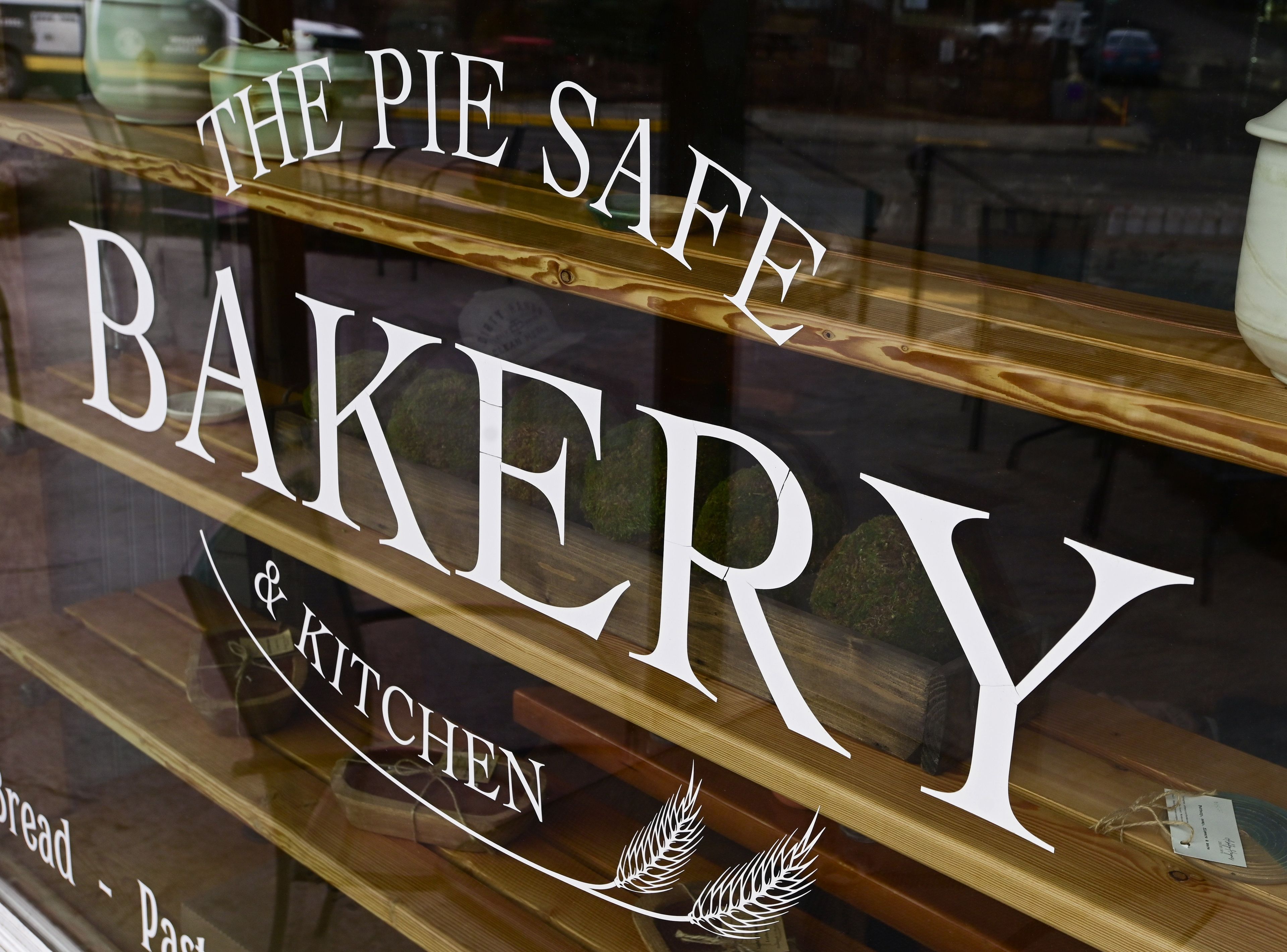 The Pie Safe Bakery inhabits a historical building in Deary.