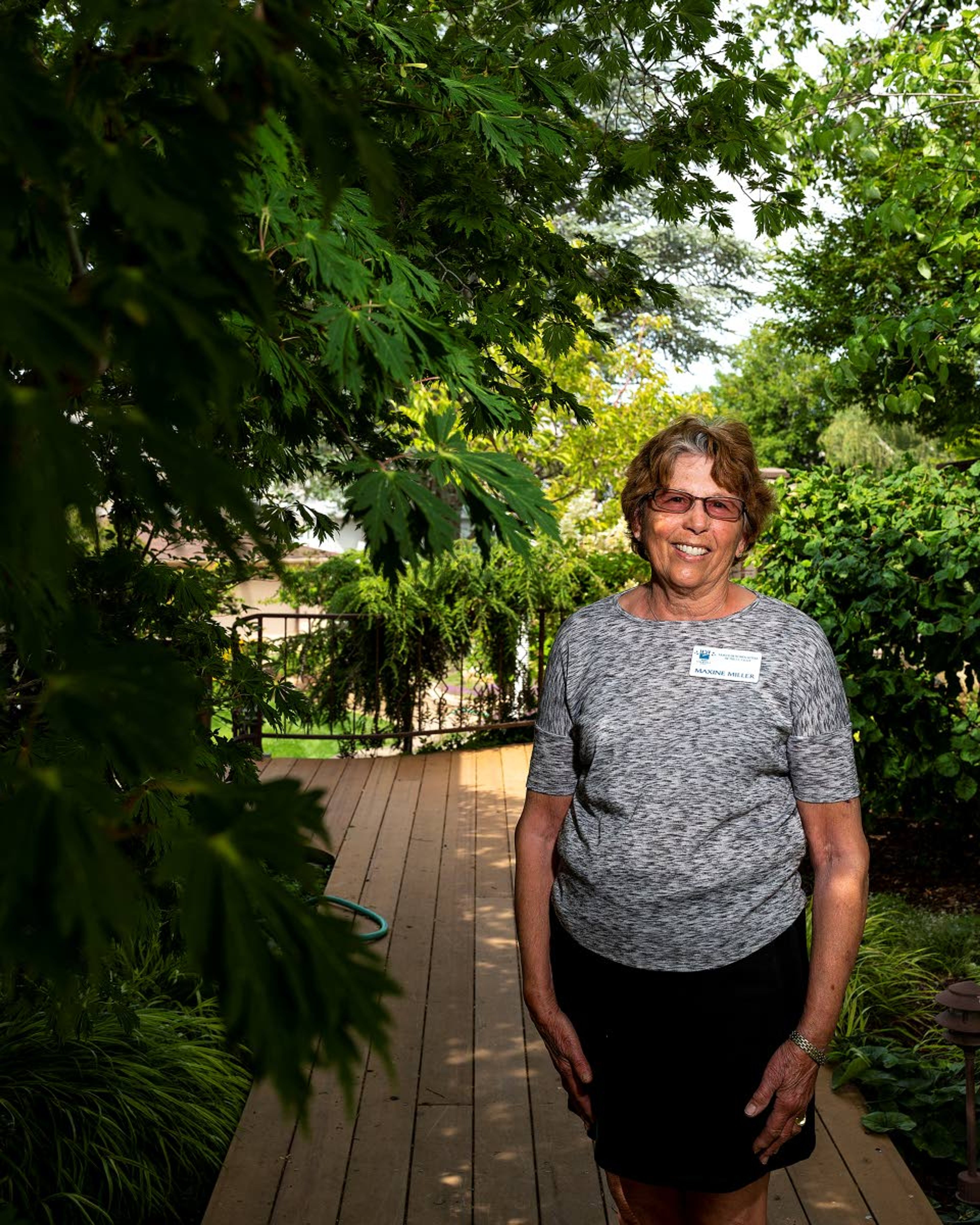 Maxine Miller is a longtime advocate for women and also for the need for people to vote.