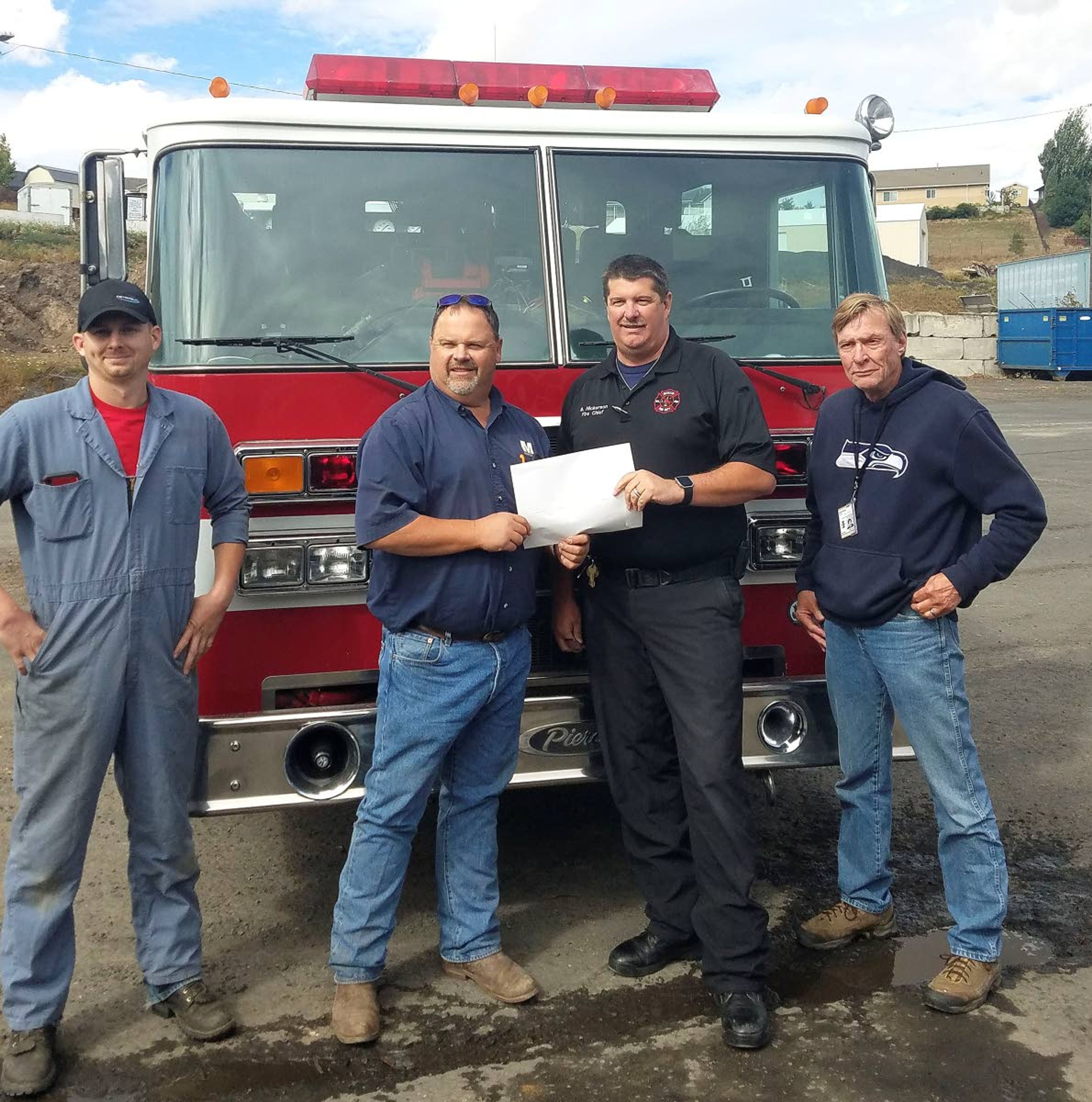 Fire engine sold for 1