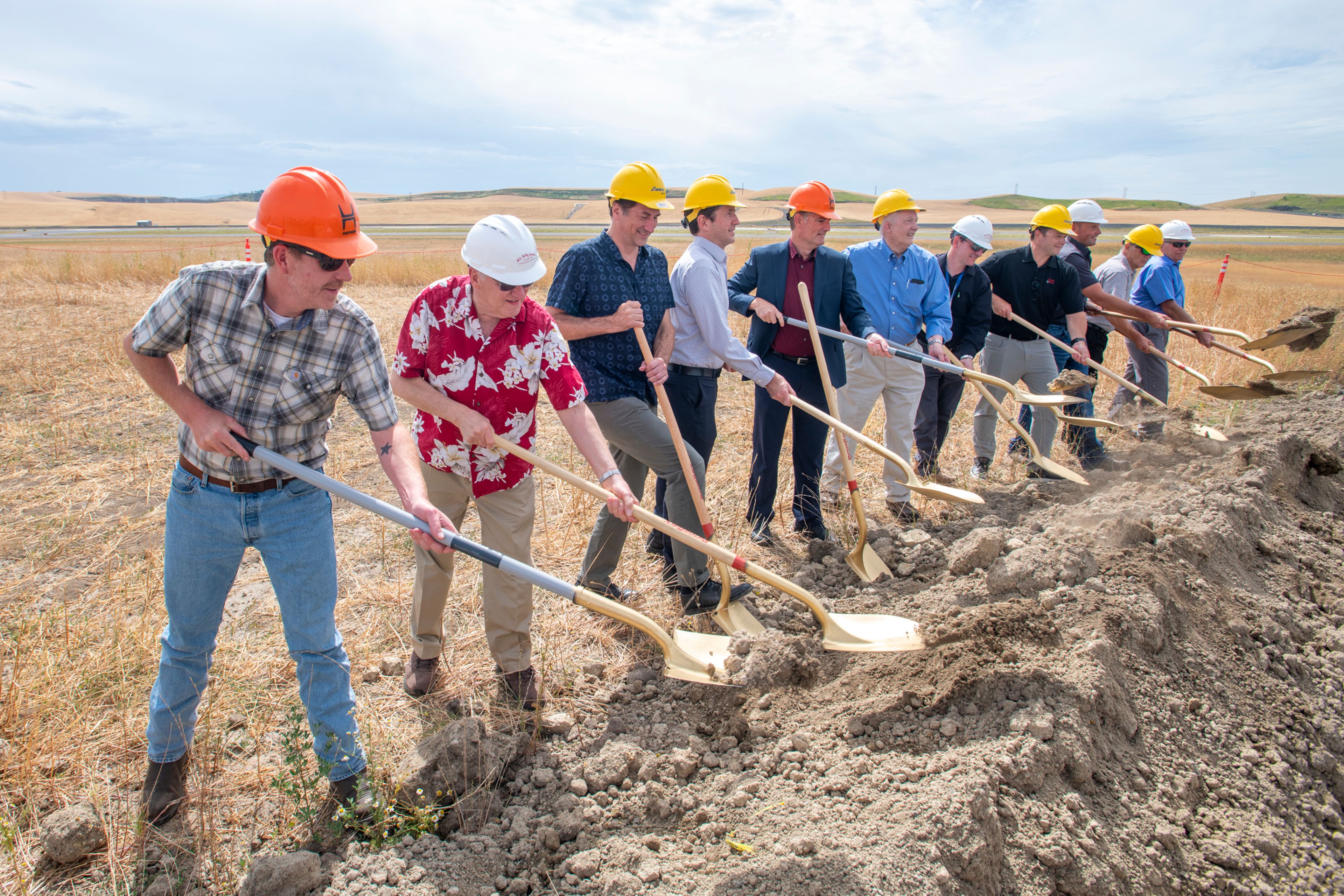 Ground is broken Wednesday on Pullman-Moscow Regional Airports’ new terminal project off Airport Road in Pullman.