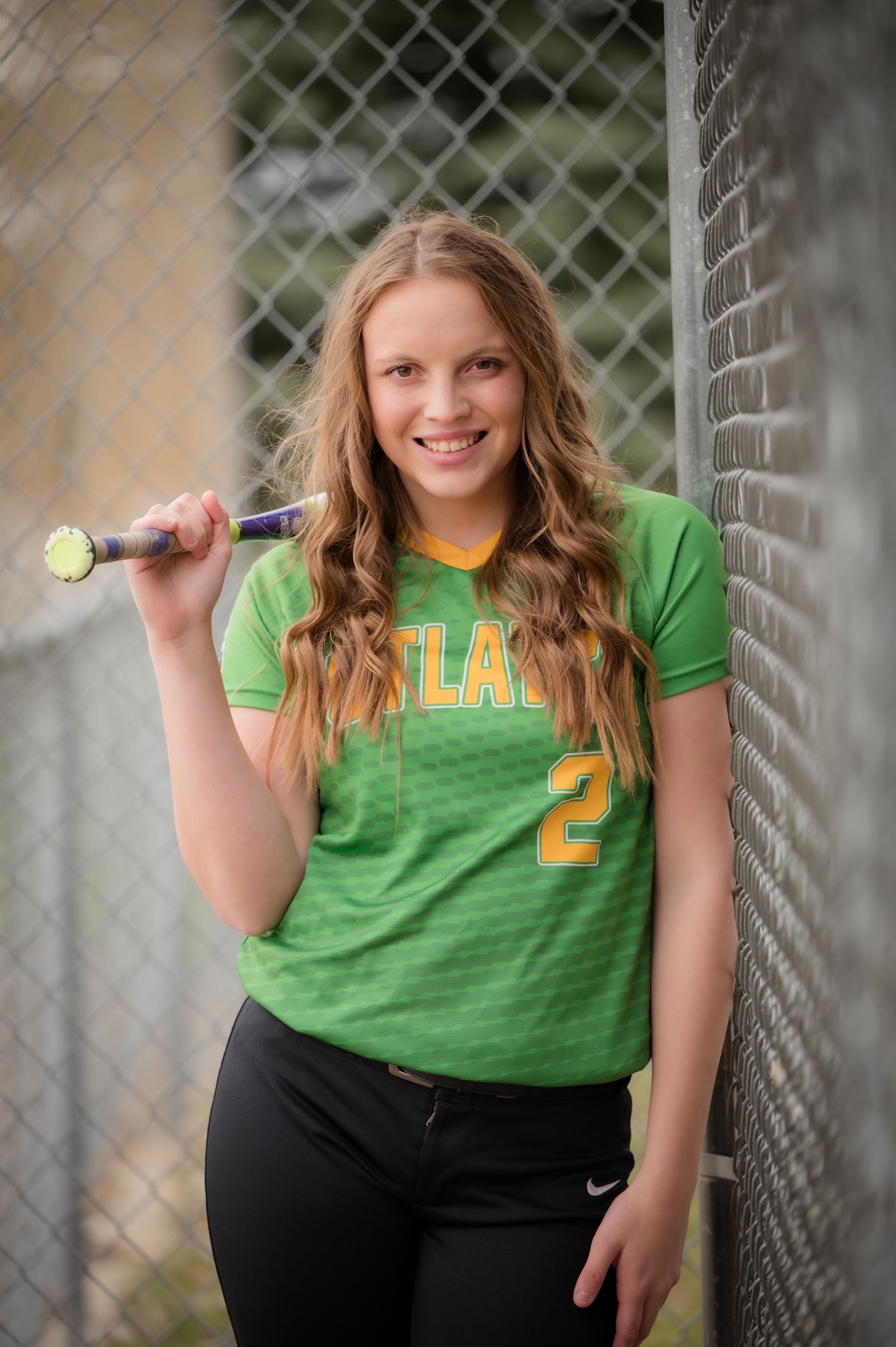 Rebecca Butterfield is ready to lead the Potlatch girls softball team into the state tournament today.