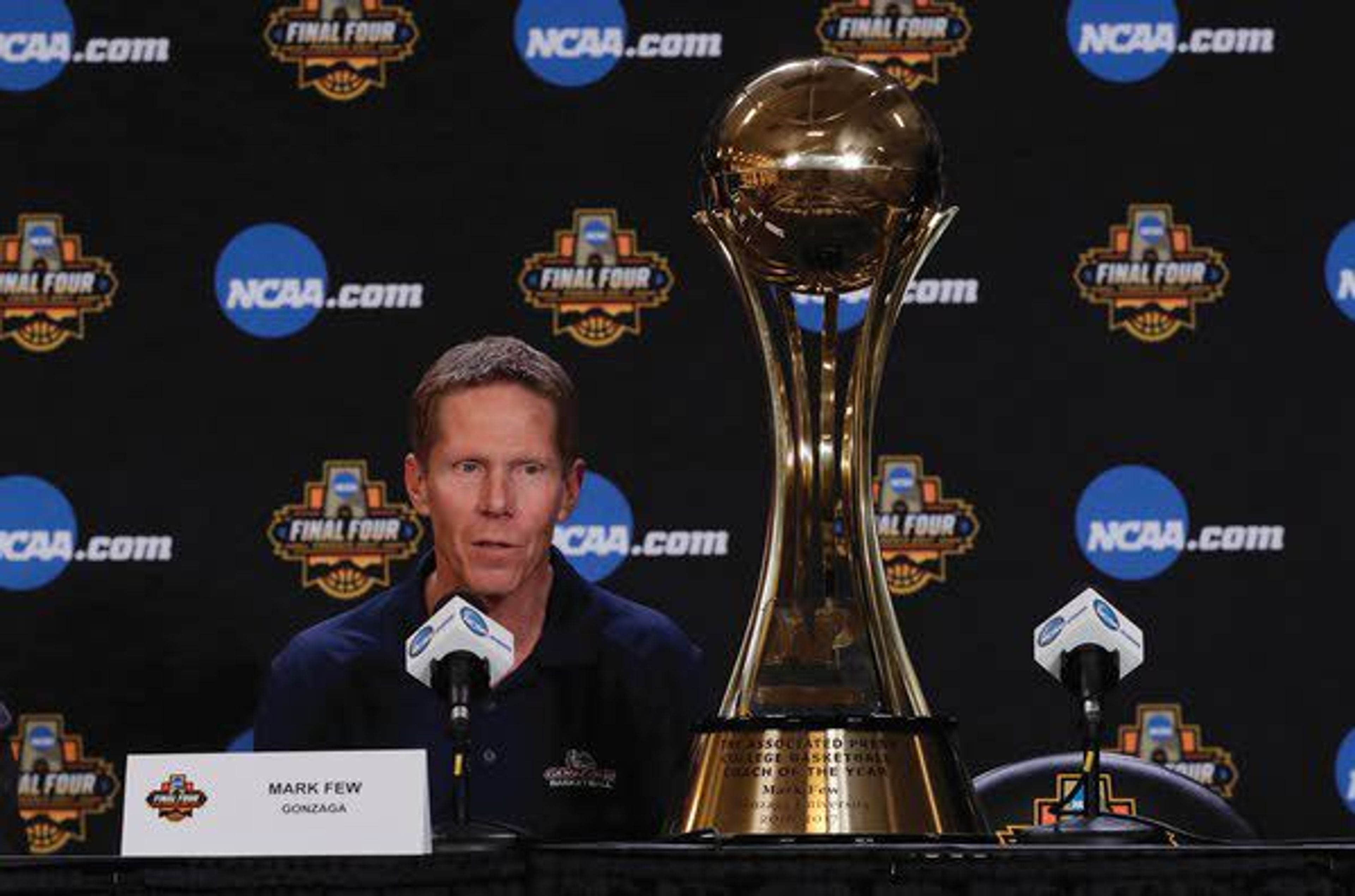 AP names GU's Few Coach of the Year