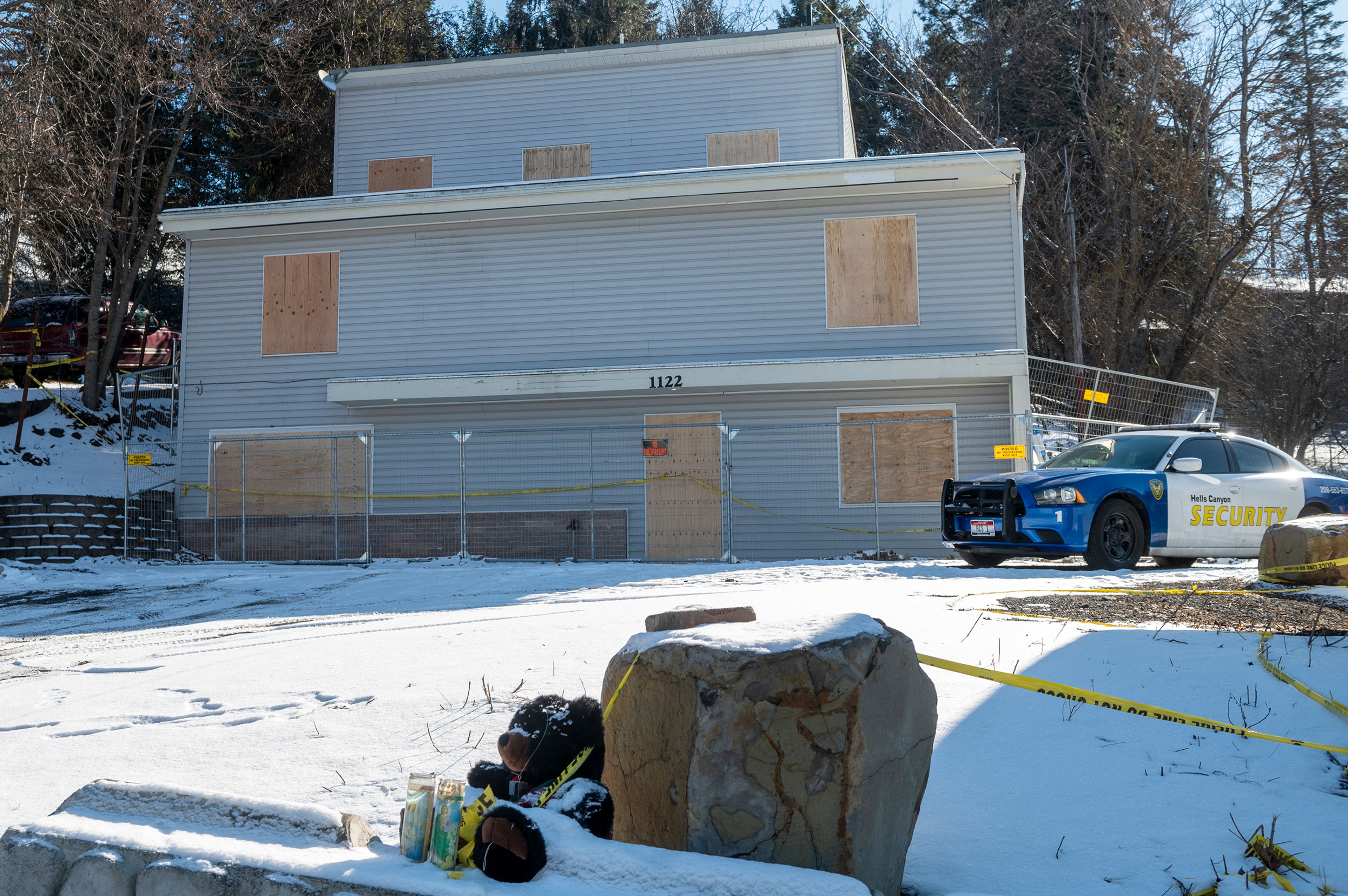 The house on Moscow’s King Road where four University of Idaho students were stabbed to death in November has been boarded up. The University of Idaho announced that the house is set to be demolished after the owner offered it to the university.